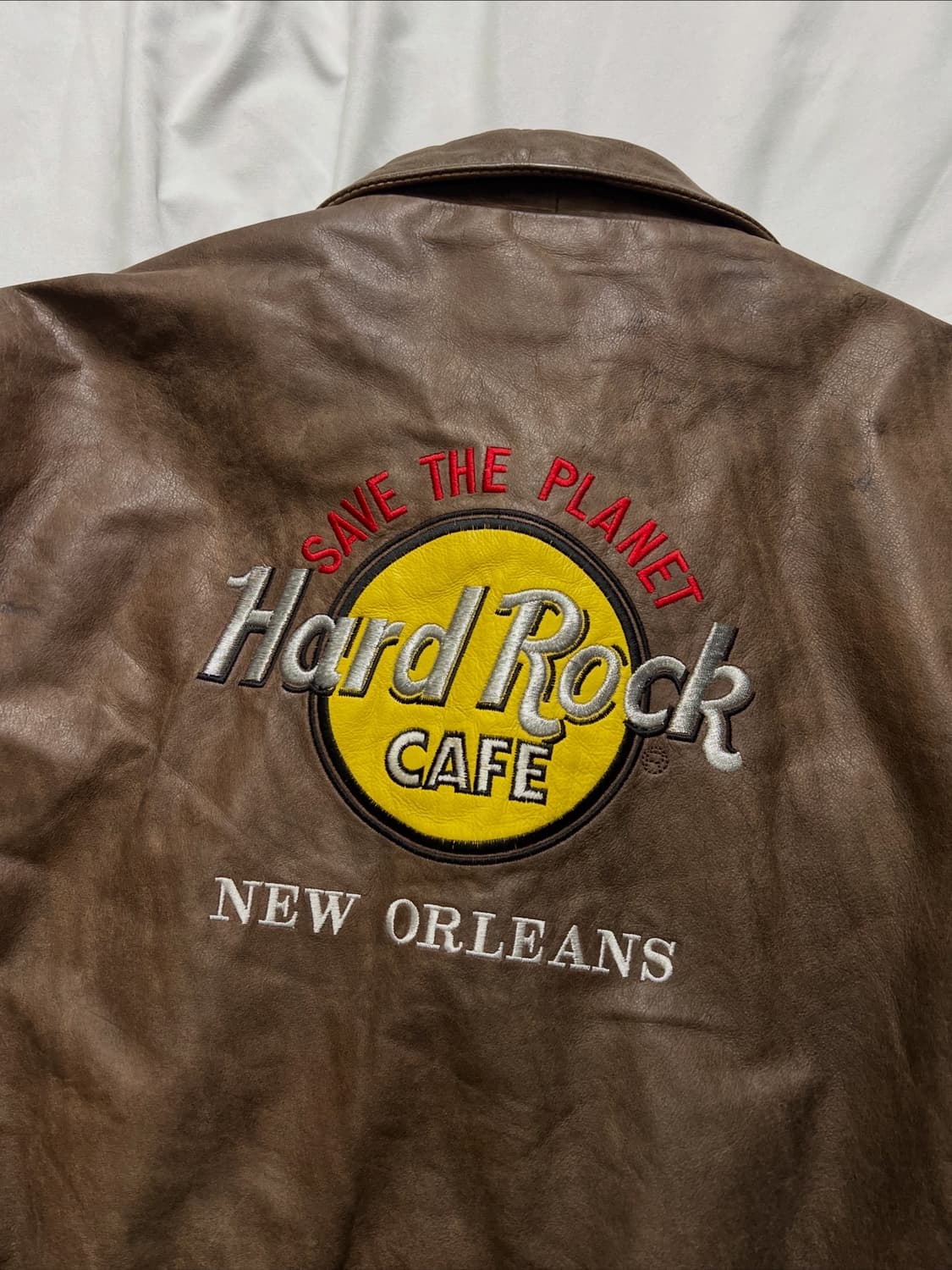 하드락카페 뉴올리언스 가죽 자켓 상품이미지8
