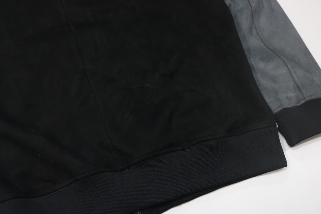 COMME CA ISM 콤사이즘 스웨이드 텍스처 컬러블록 블루종 (L) 상품이미지8