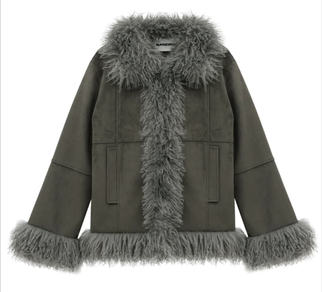 샌드릭 퍼자켓 TRIMMING FUR JACKET 상품이미지2