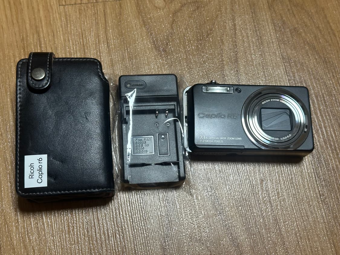 [민트급] Ricoh caplio r6 리코 r6 블랙 상품이미지1