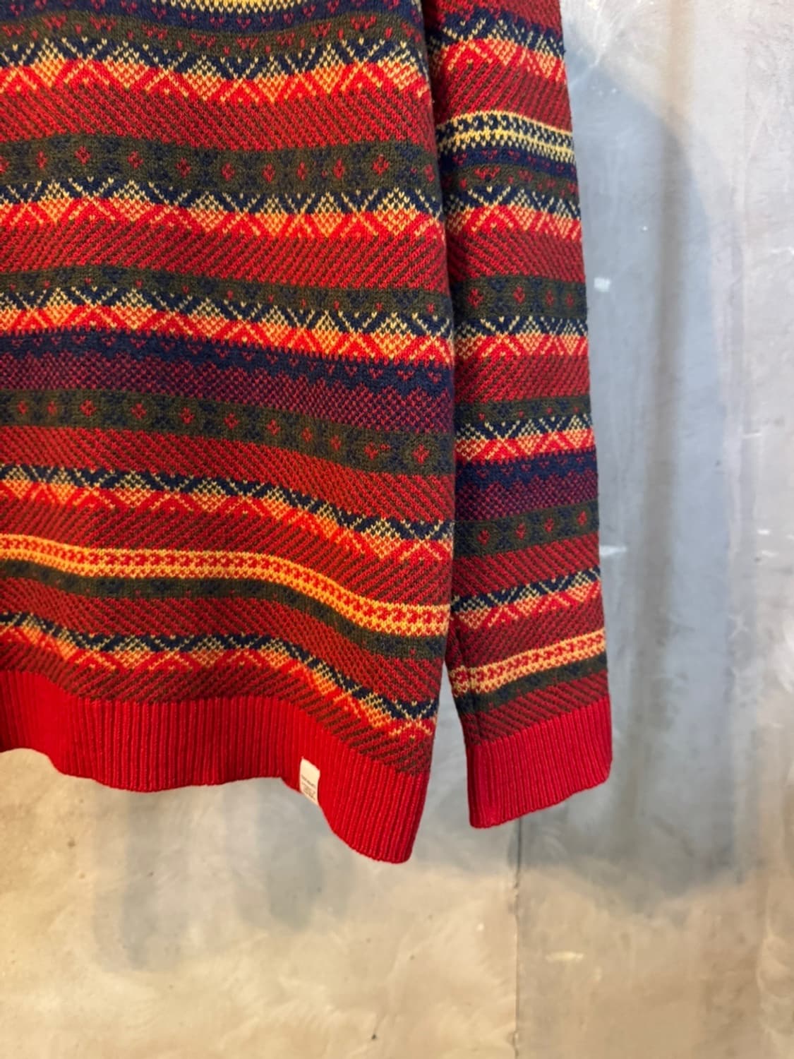 노스프로젝트 페어아일 니트 100 상품이미지7