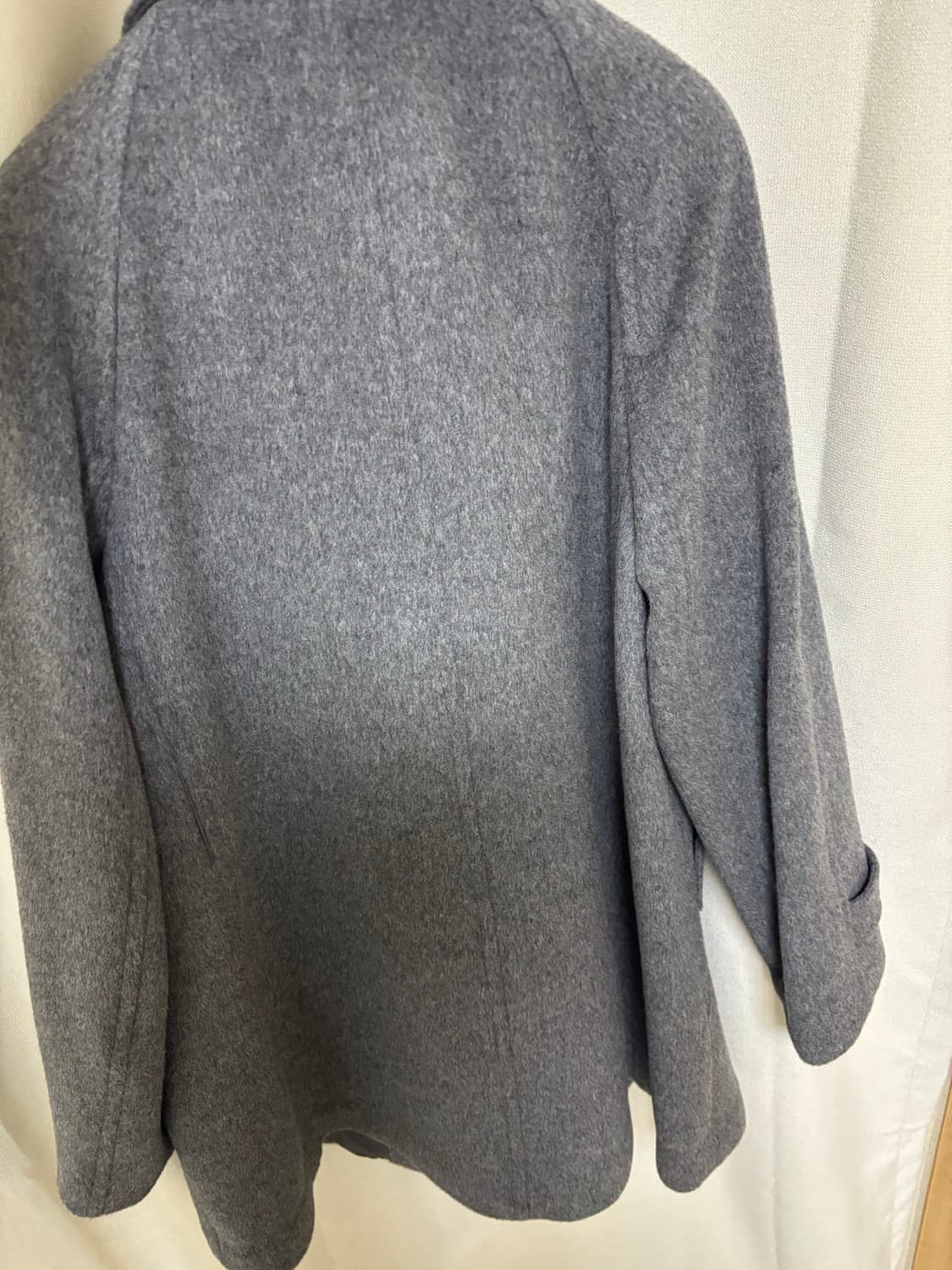 구호 플러스 벨티드 미디 코트 - 그레이 상품이미지9