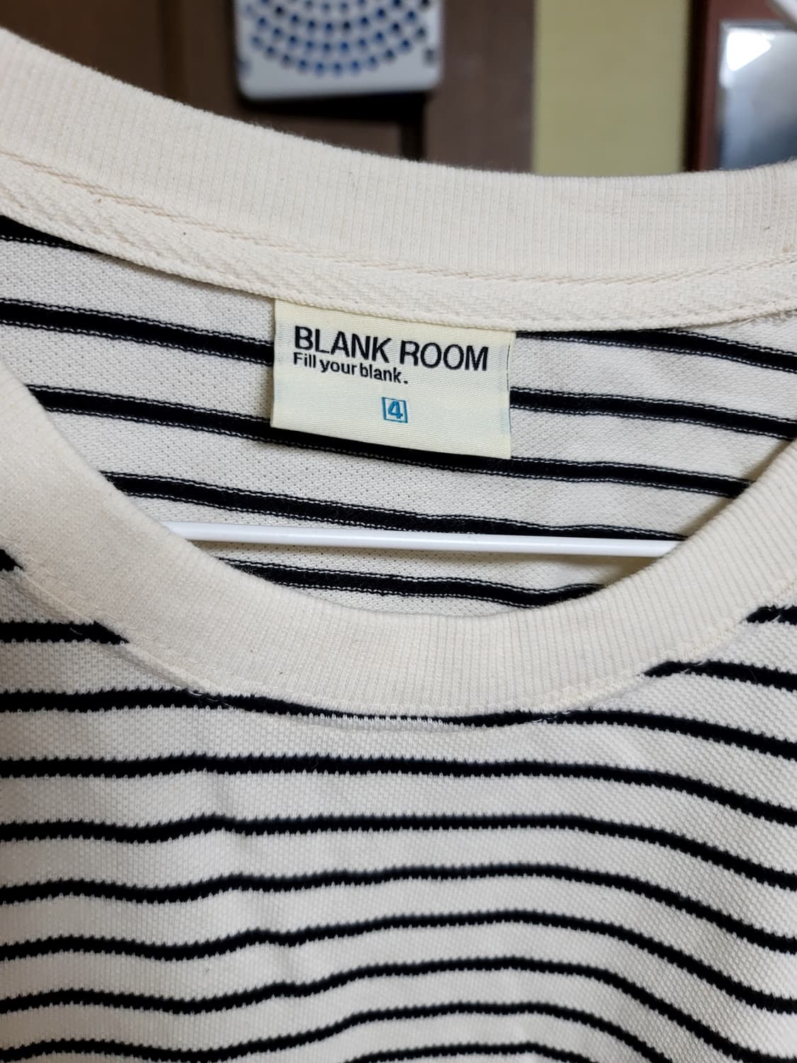 블랭크룸 스트라이프 긴팔 티셔츠 상품이미지3