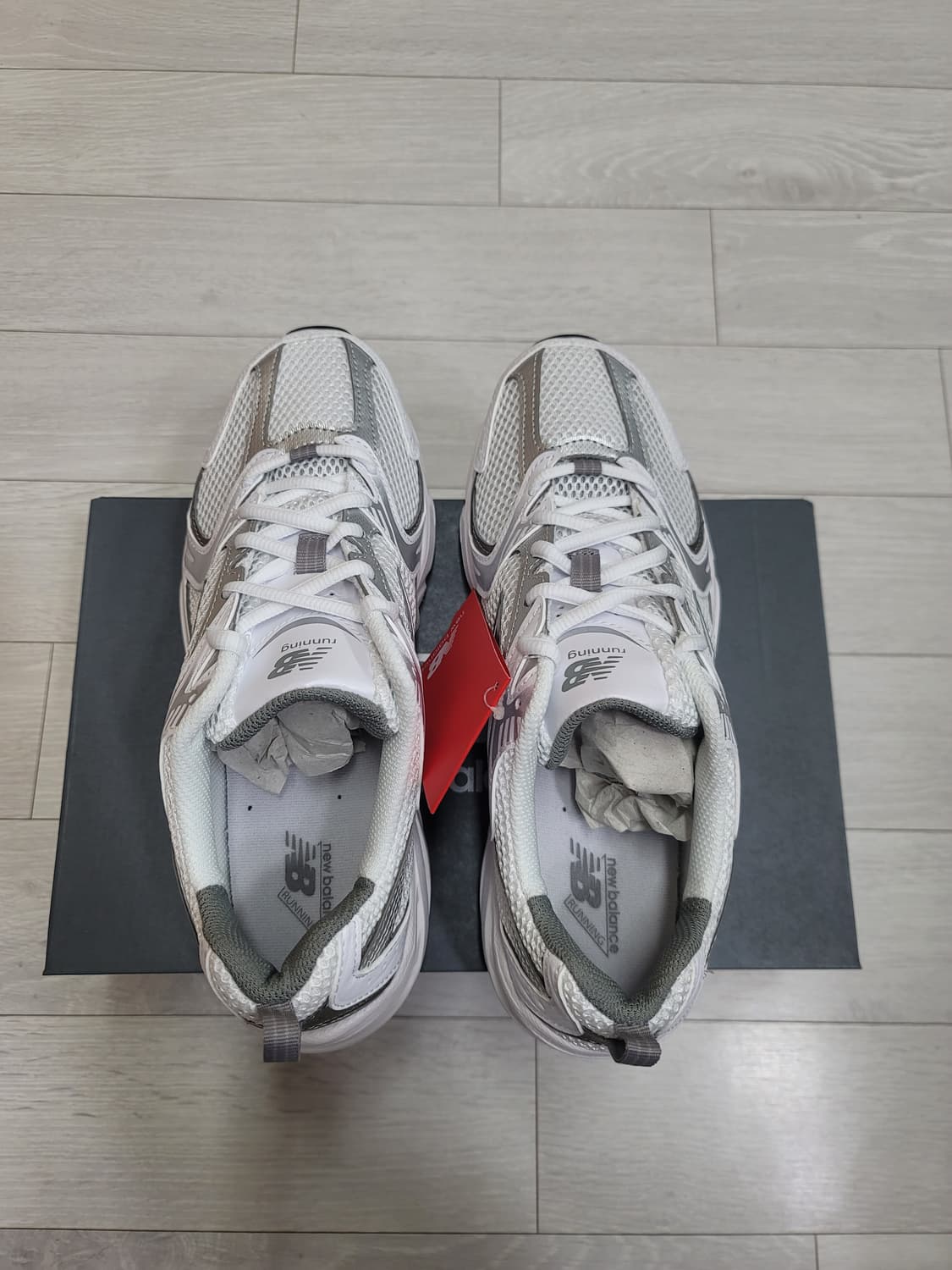 (250)뉴발란스 530 화이트 실버[대전 직거래도 가능] 상품이미지7