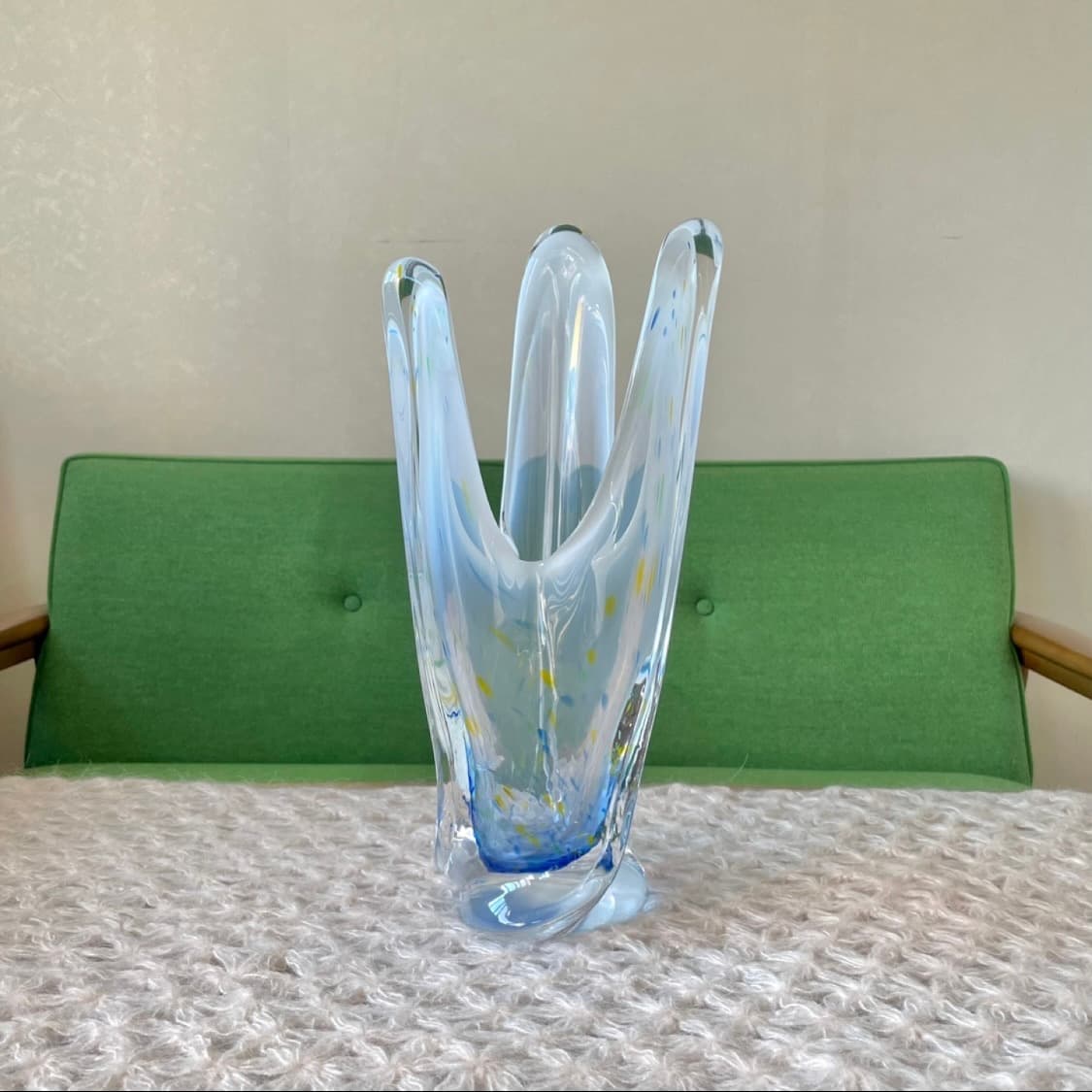 [빈티지 화병] 70’s vintage 블로잉 글라스 유리 화병 상품이미지4