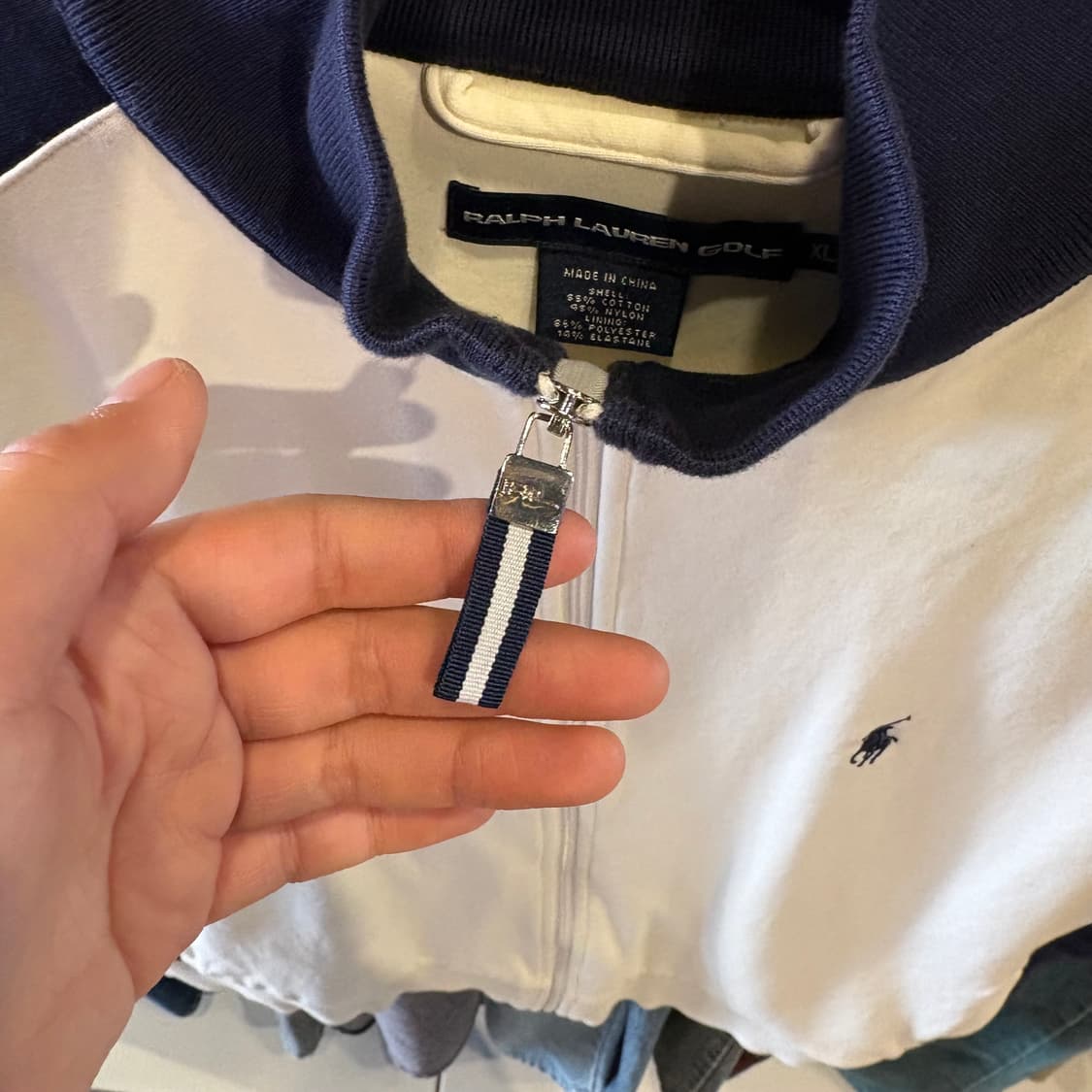 폴로 랄프로렌 배색 베스트 (조끼) 상품이미지3