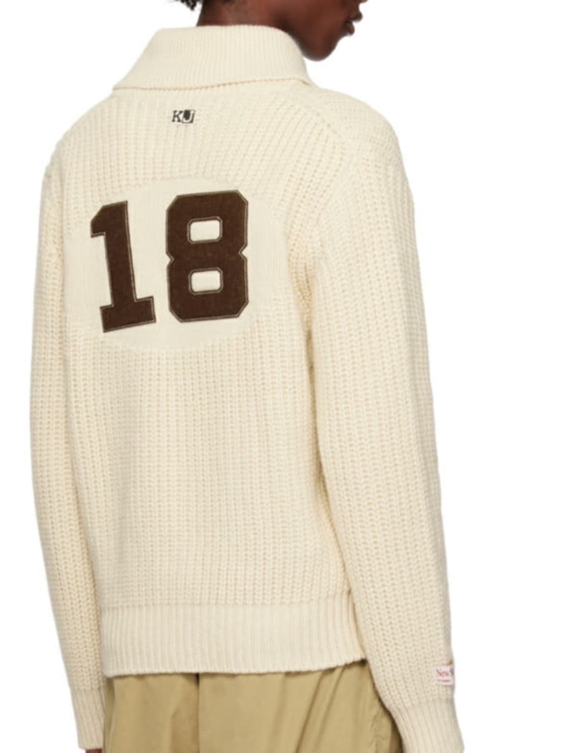 Kijun 코위찬 가디건 아이보리 (유니섹스) 상품이미지3