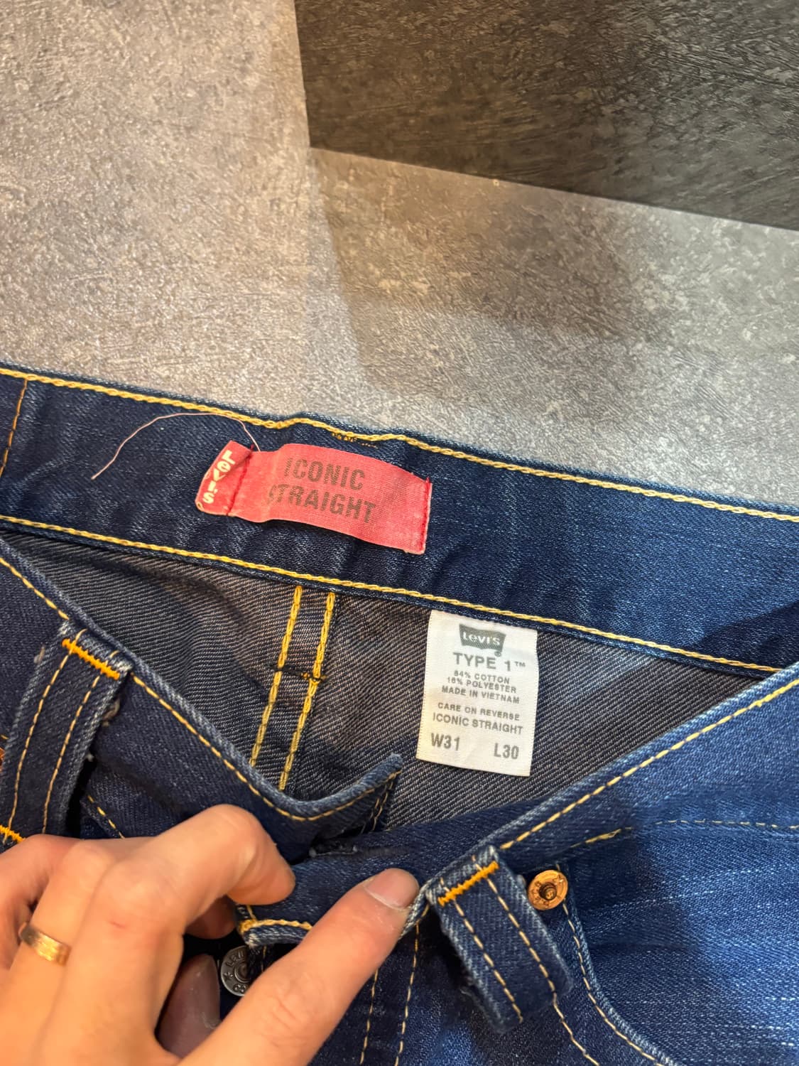 리바이스 남성 데님팬츠 청바지 30사이즈 상품이미지5