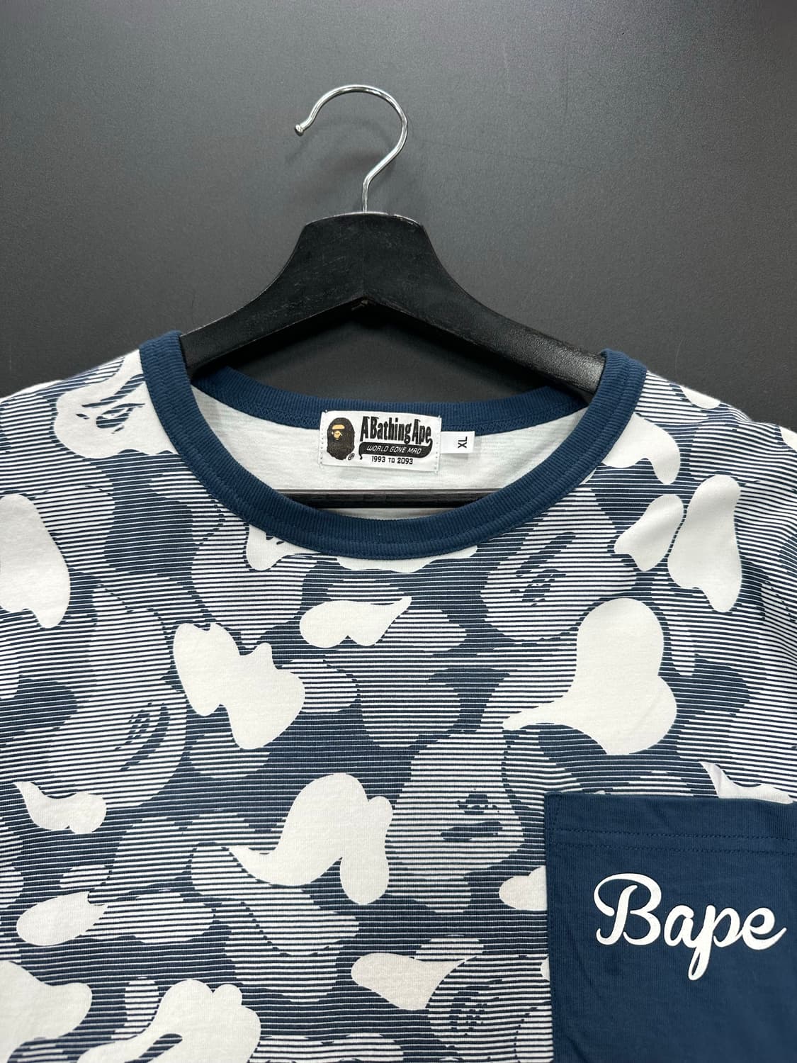 베이프 ABC 카모 포켓 롱슬리브  상품이미지5