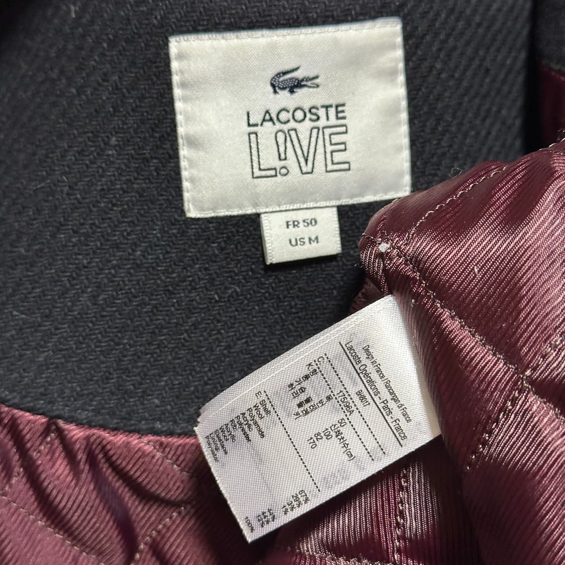 라코스테 라이브 레트로 로고 스타디움 점퍼 상품이미지6