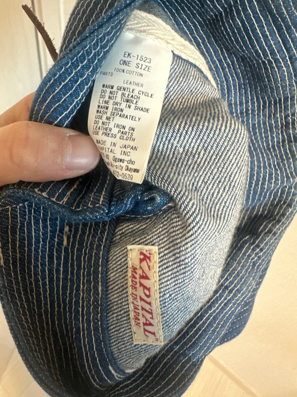 캐피탈 노인과 바다 캡 상품이미지5