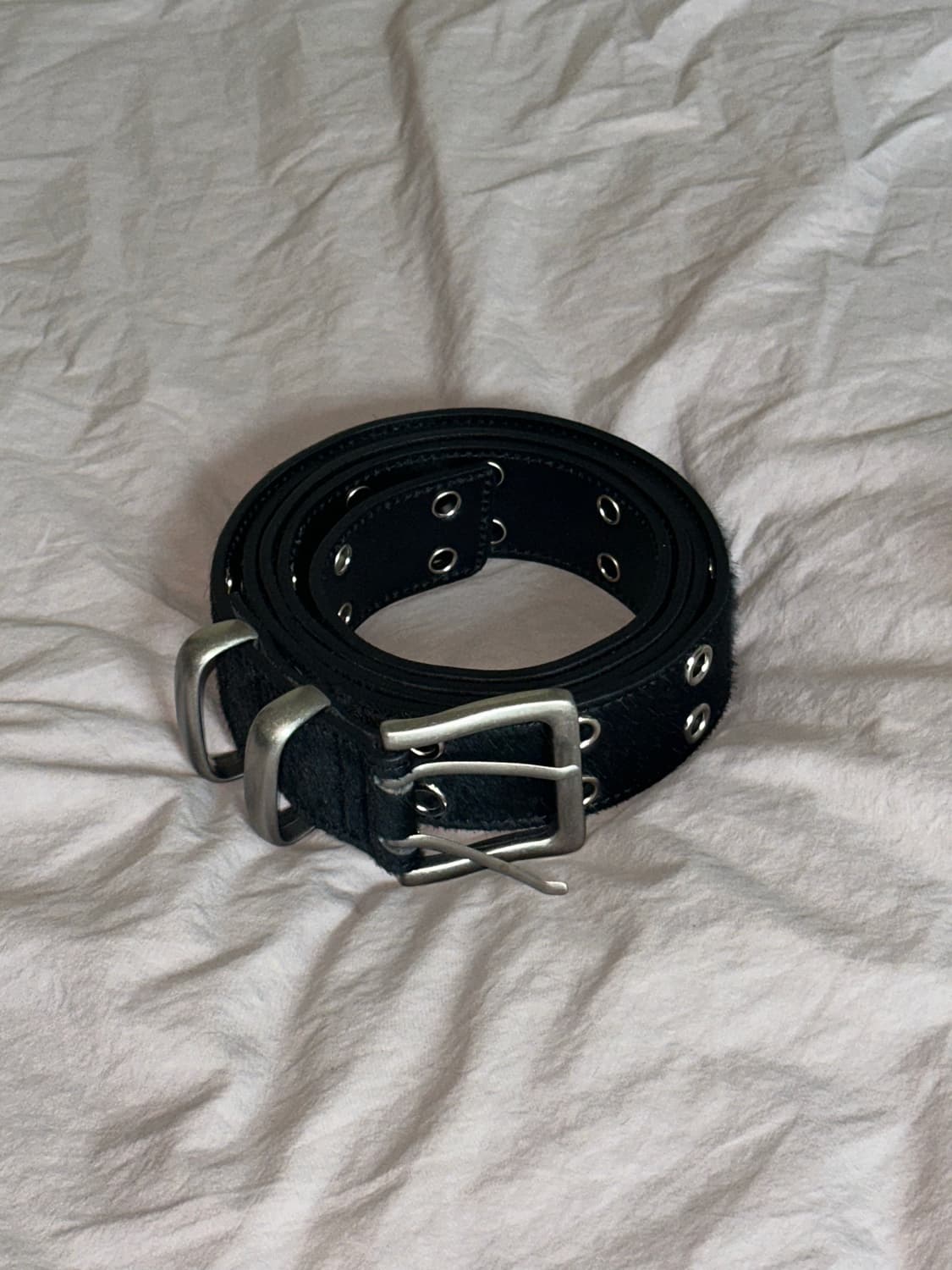 Kamien x MJD Double Hole Belt Black 상품이미지1