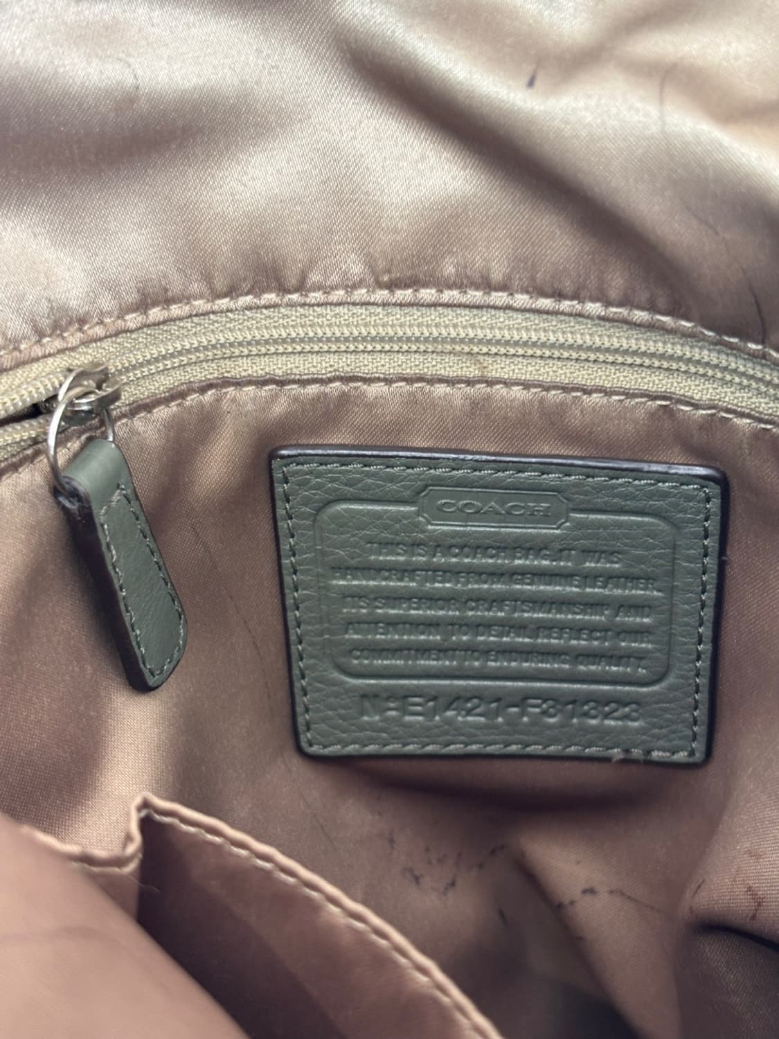 Vintage Coach Leather Bag 상품이미지8
