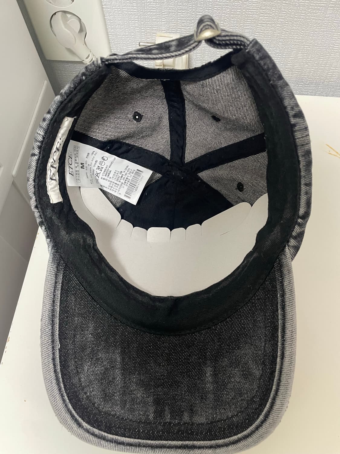 이티씨이 아나키 워시드 볼캡 상품이미지3