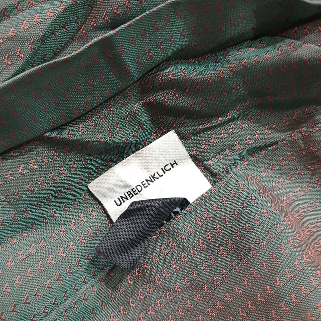 CL334 XL 80s 서독판 가죽 패치워크자수 브라운 자켓 아우터 상품이미지5