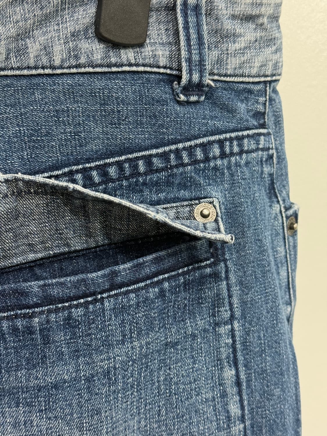 아르마니 익스체인지 데님 스커트 27인치 상품이미지9