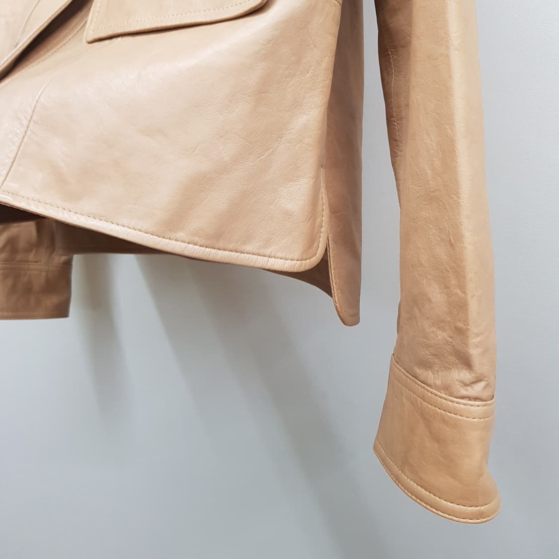 지컷 2021 양가죽  레더 재킷 55사이즈 상품이미지4