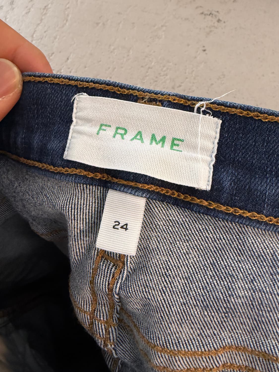 FRAME 진청 스키니진 24 상품이미지4