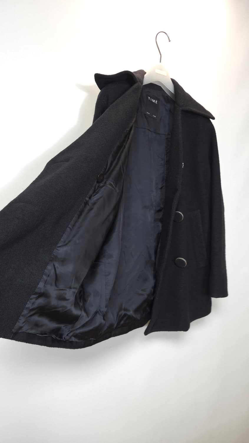 한섬 타임 2021 더블 브레스트 이태리 울코트  F 사이즈 상품이미지8