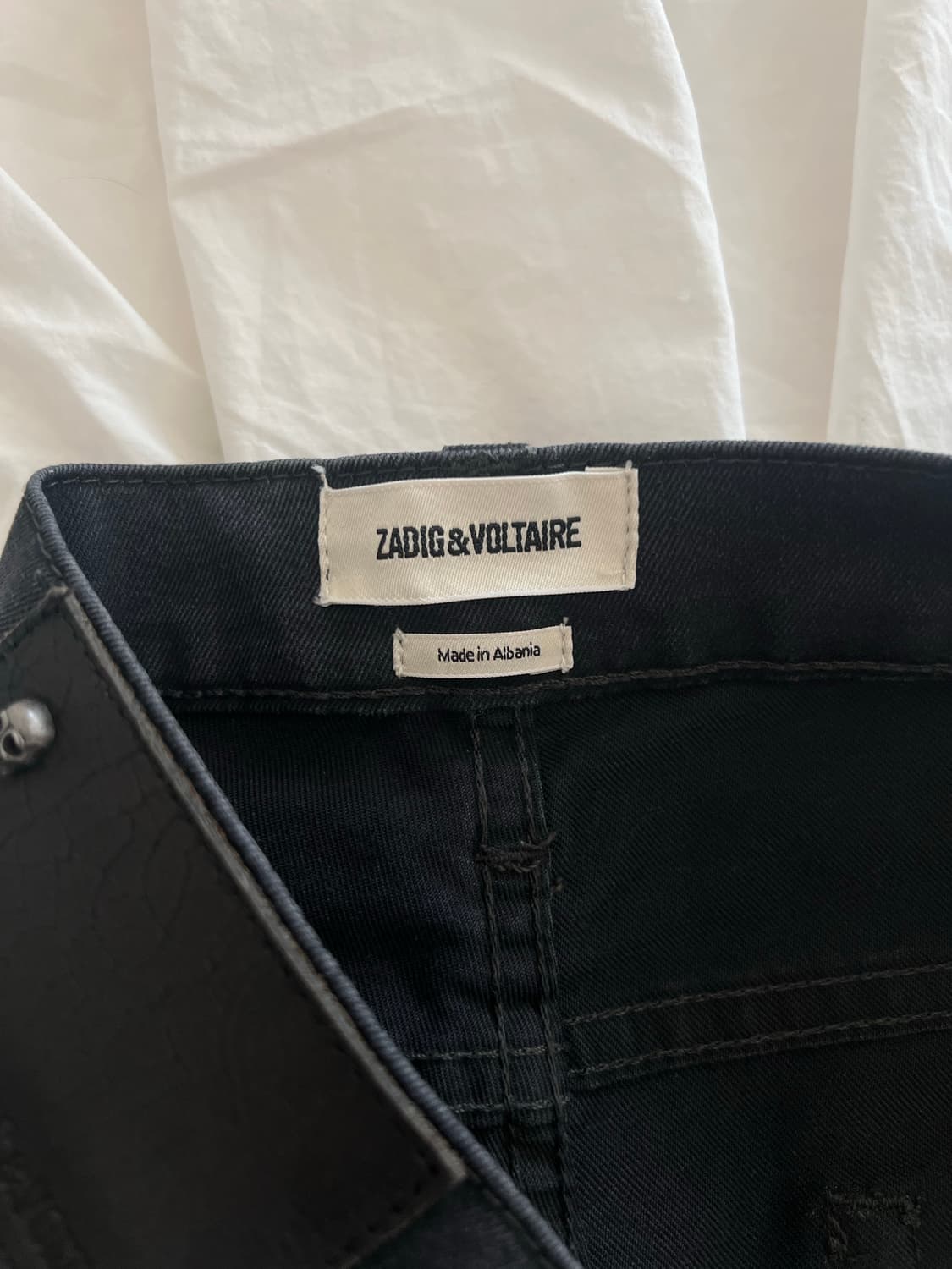 Zadic&Voltaire 블랙 데님 상품이미지5