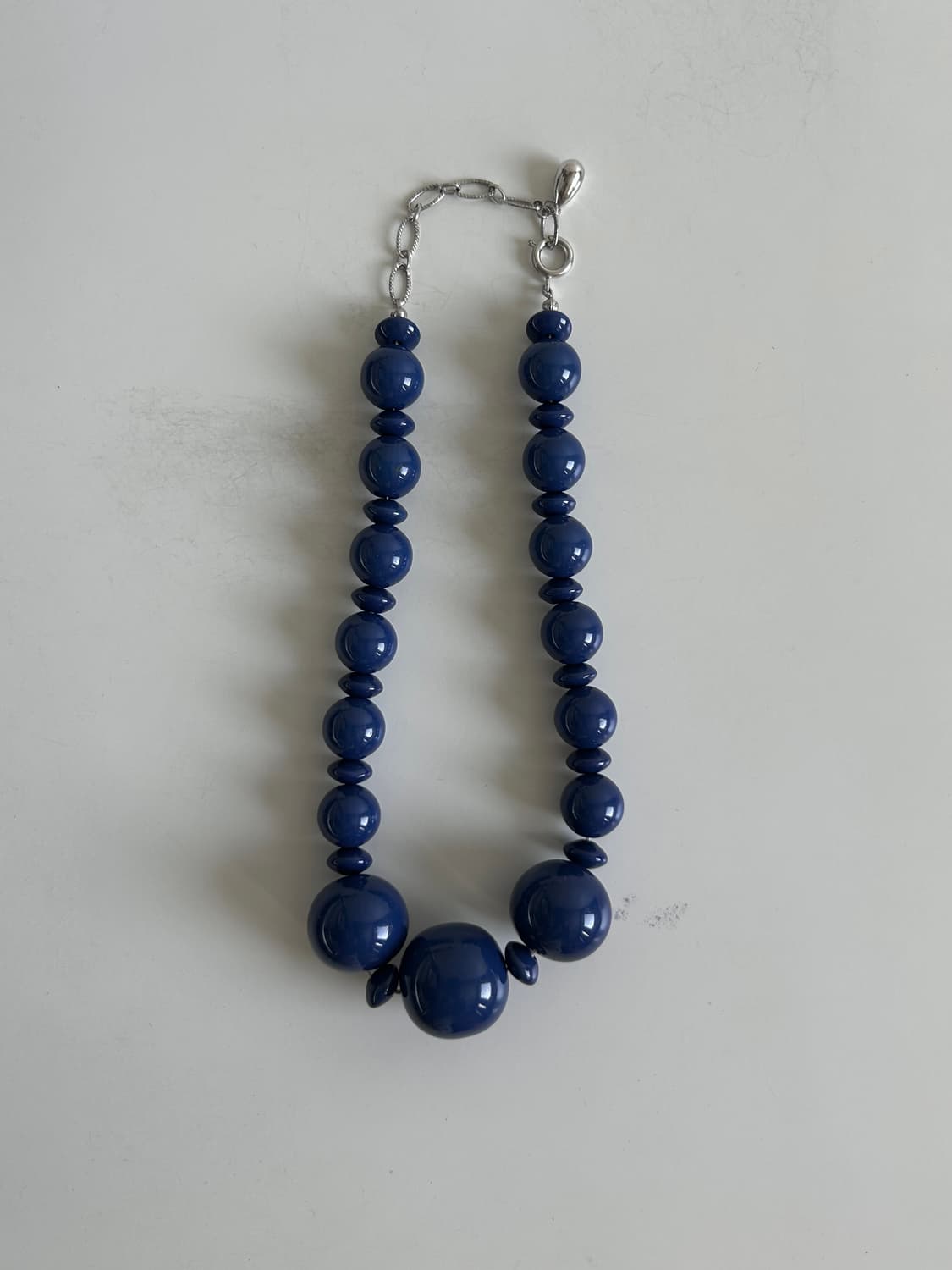 블루 빅 도트 목걸이 상품이미지1