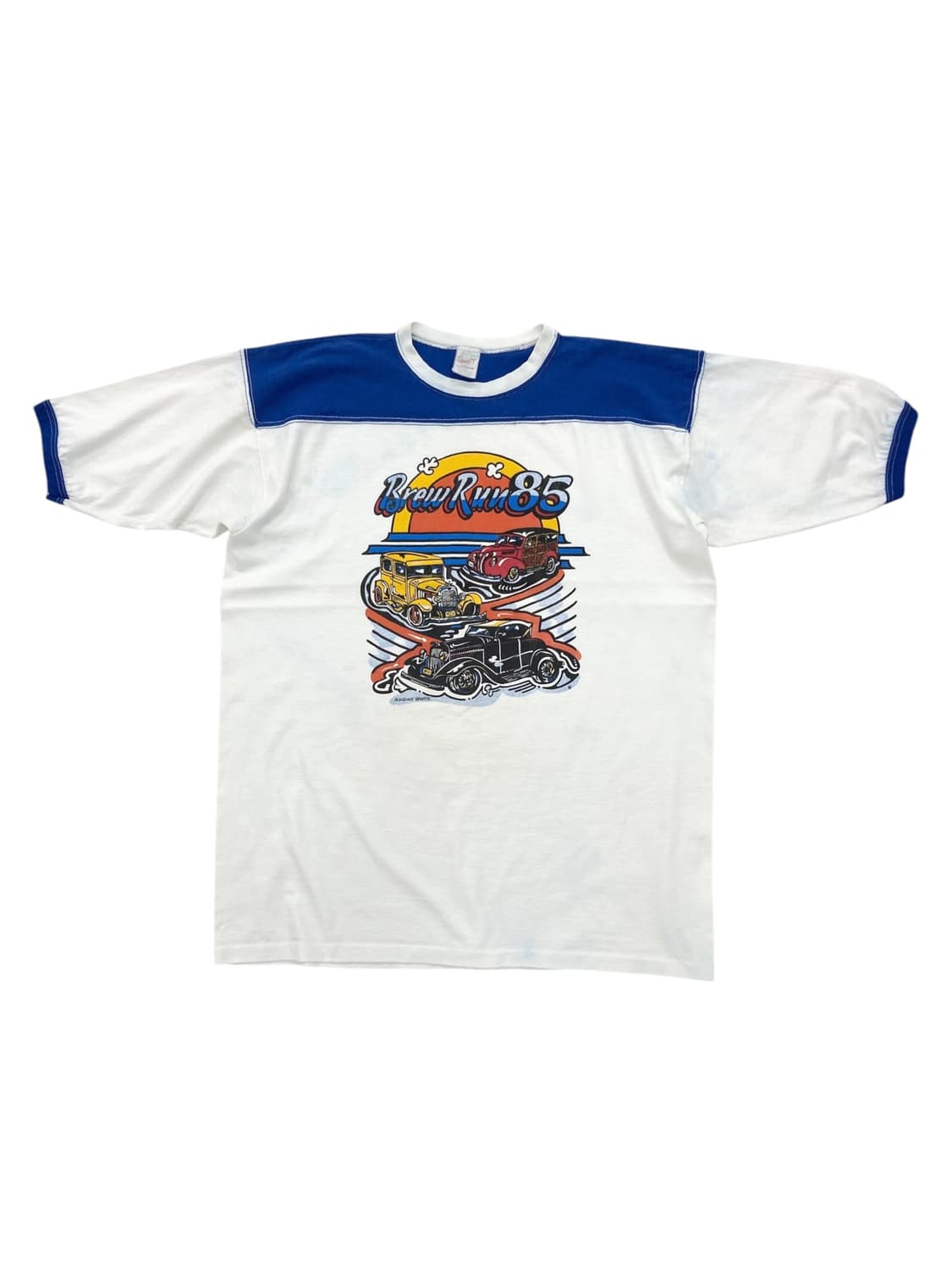 80's Brew Run 85 링거 반팔티셔츠 상품이미지1