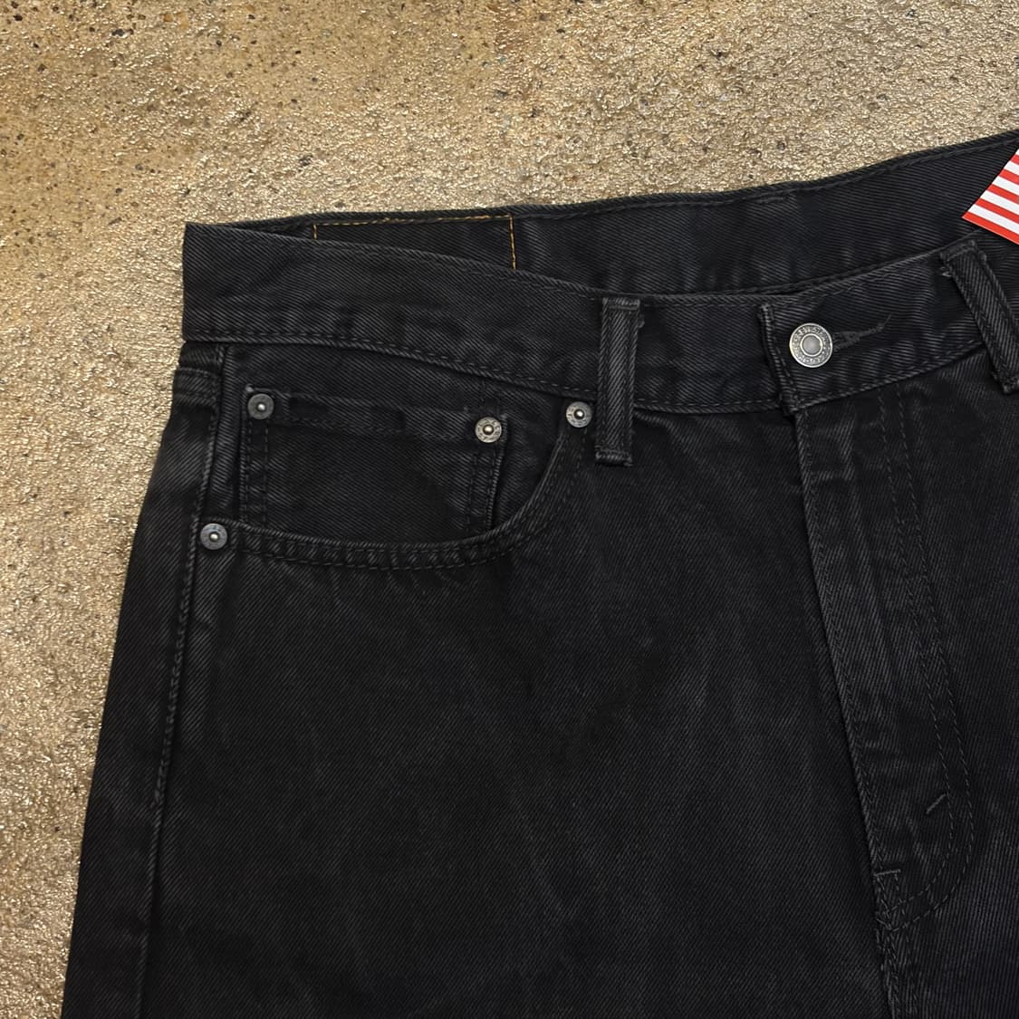 00s 미국 빈티지 리바이스 505 블랙진 청바지 상품이미지4