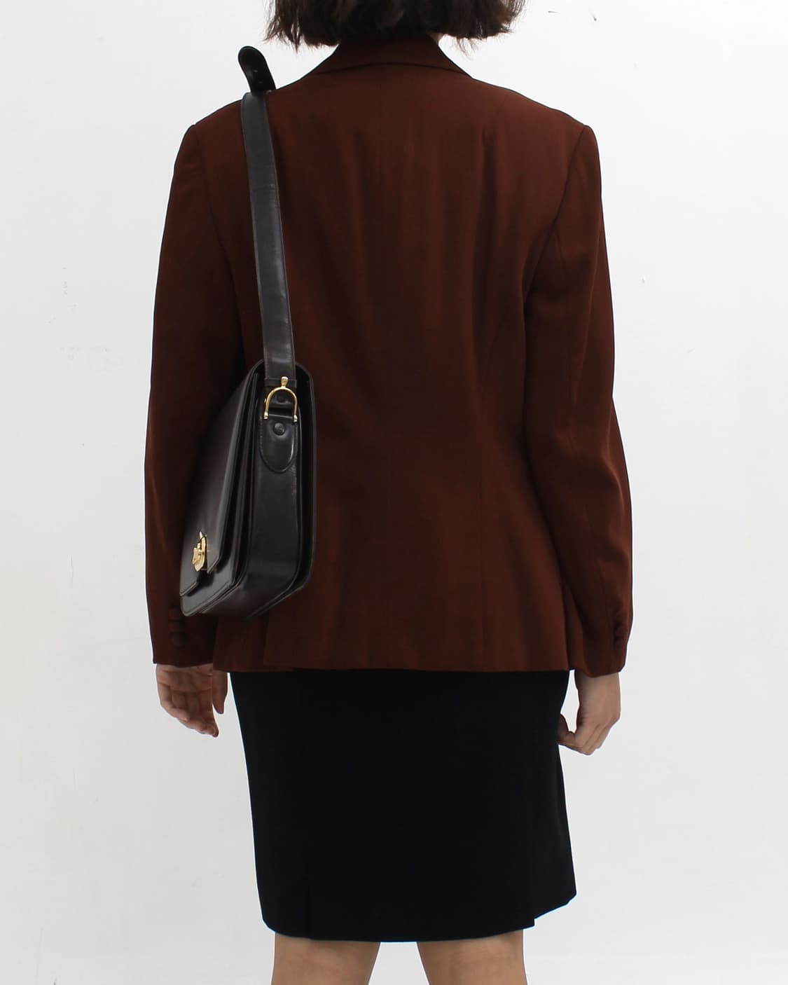 디케이앤와이 DKNY 울 브라운 클래식 싱글 자켓 상품이미지9