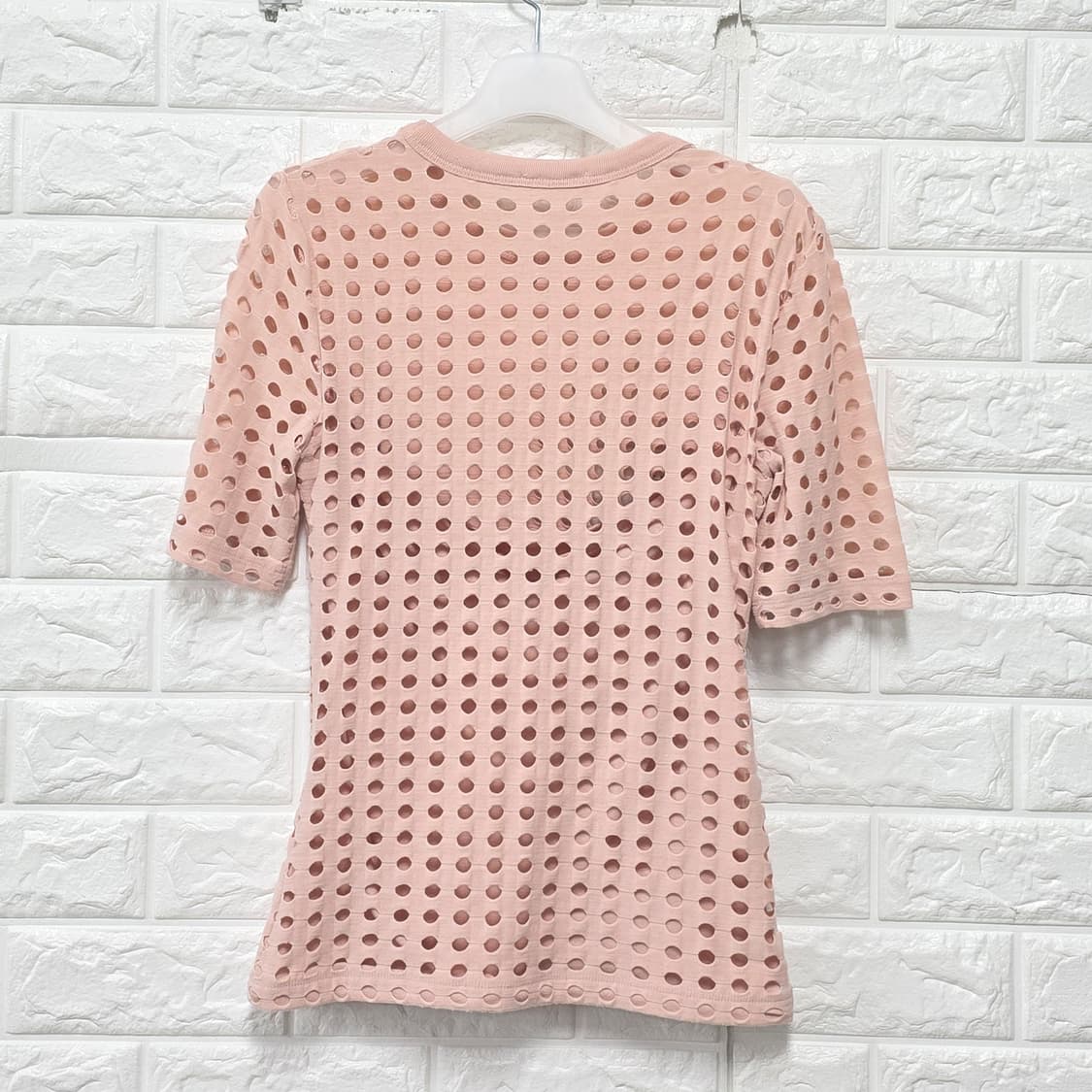 알렉산더왕 펀칭 반팔 블라우스 S 상품이미지4