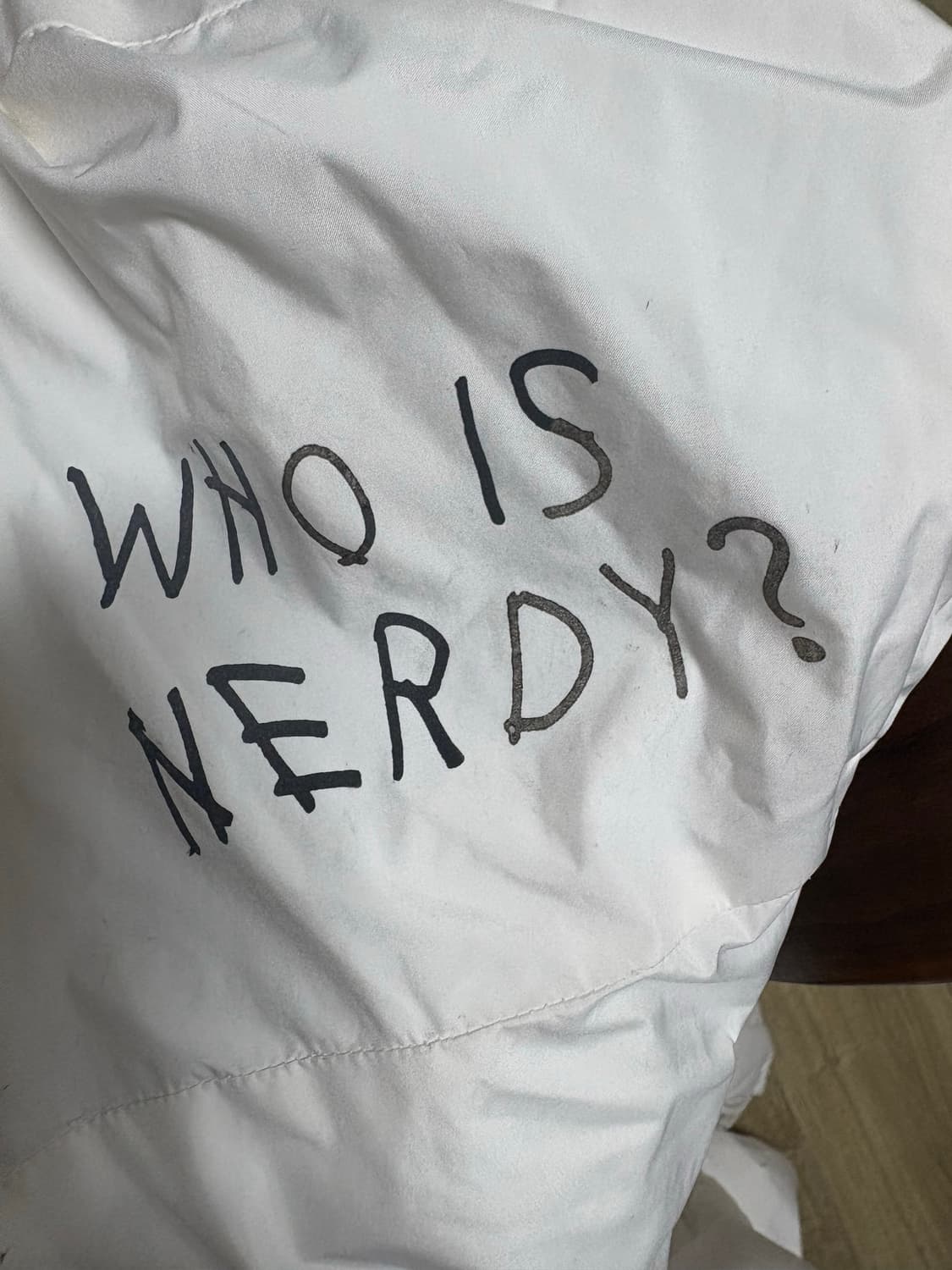 널디 화이트 롱패딩 M사이즈 상태 정말 깨끗해요 상품이미지5