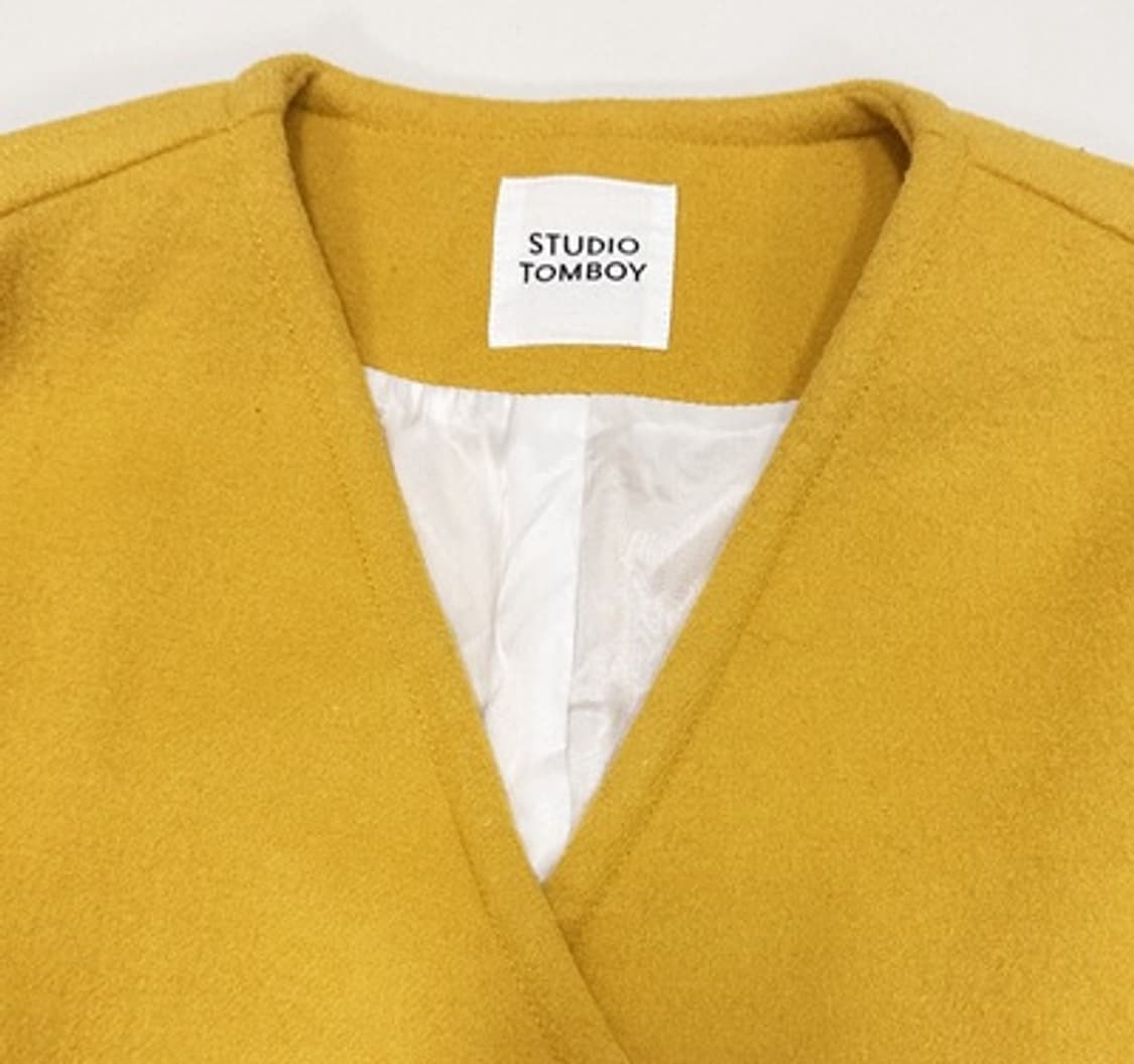 스튜디오 톰보이 V넥 울자켓  상품이미지4