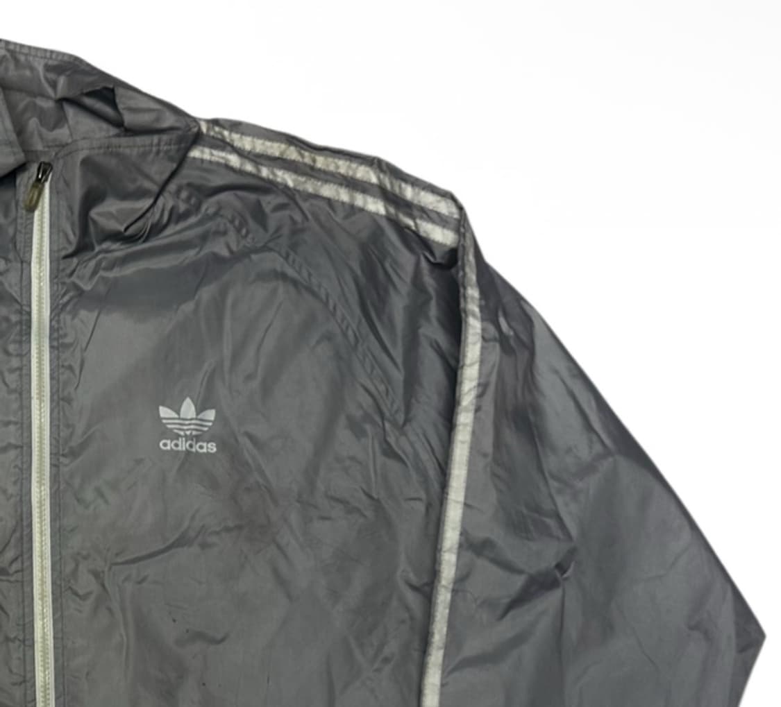 아디다스 00s 트레포일 빅로고 그레이바람막이 105 상품이미지3