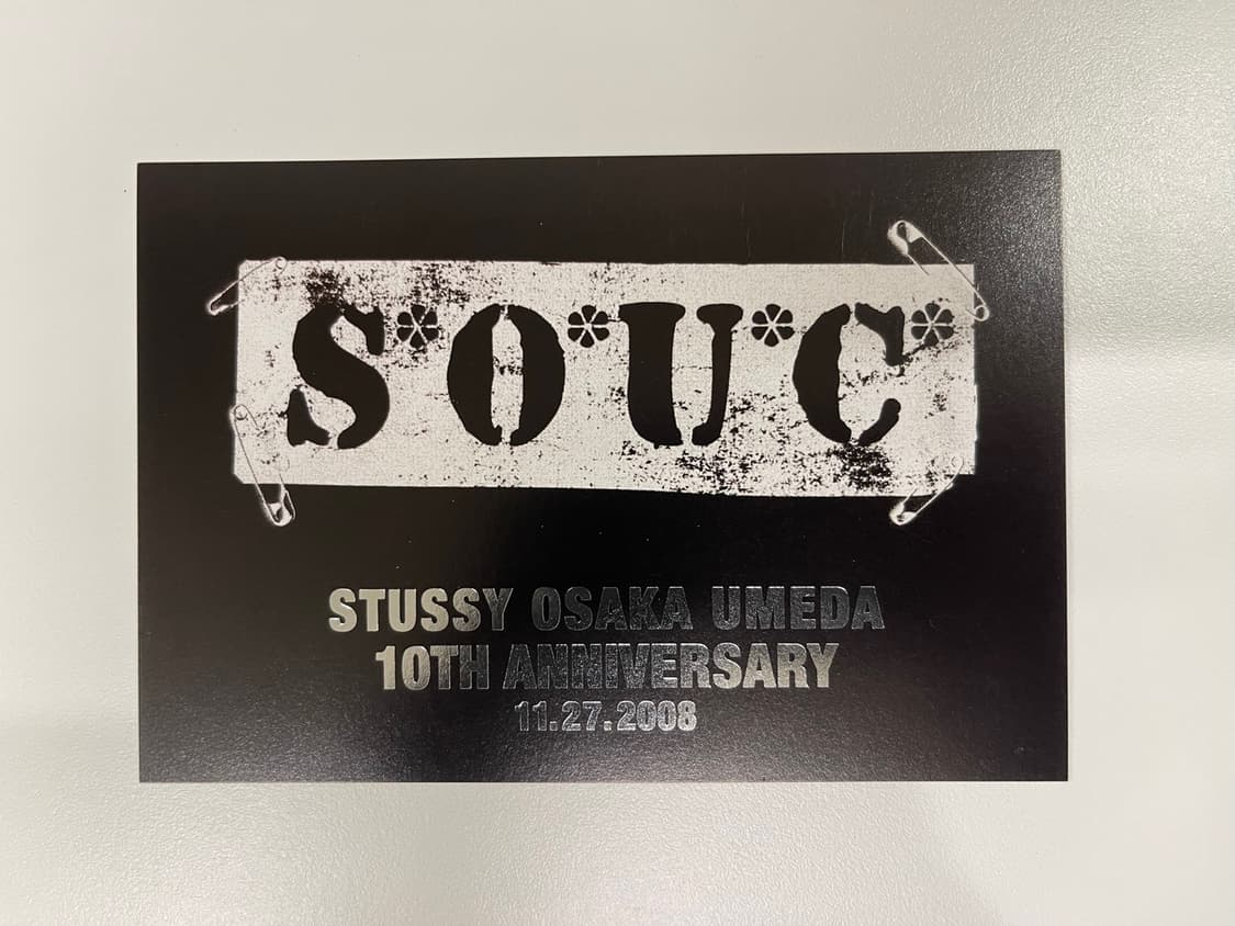 스투시 오사카 우메다 챕터 한정판 아트 포토 2008 STUSSY 상품이미지2