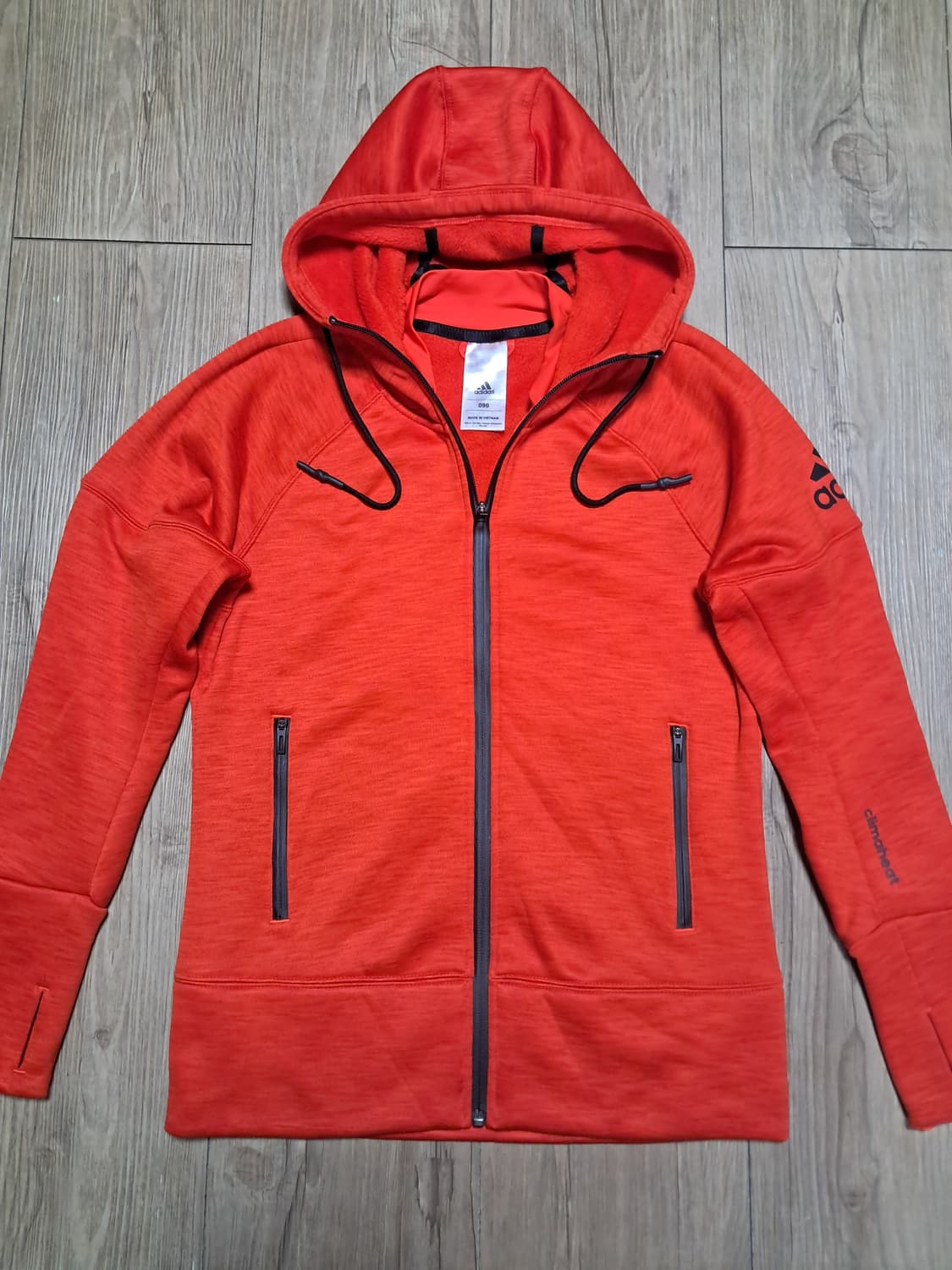아디다스 기모 후드집업 90 상품이미지2