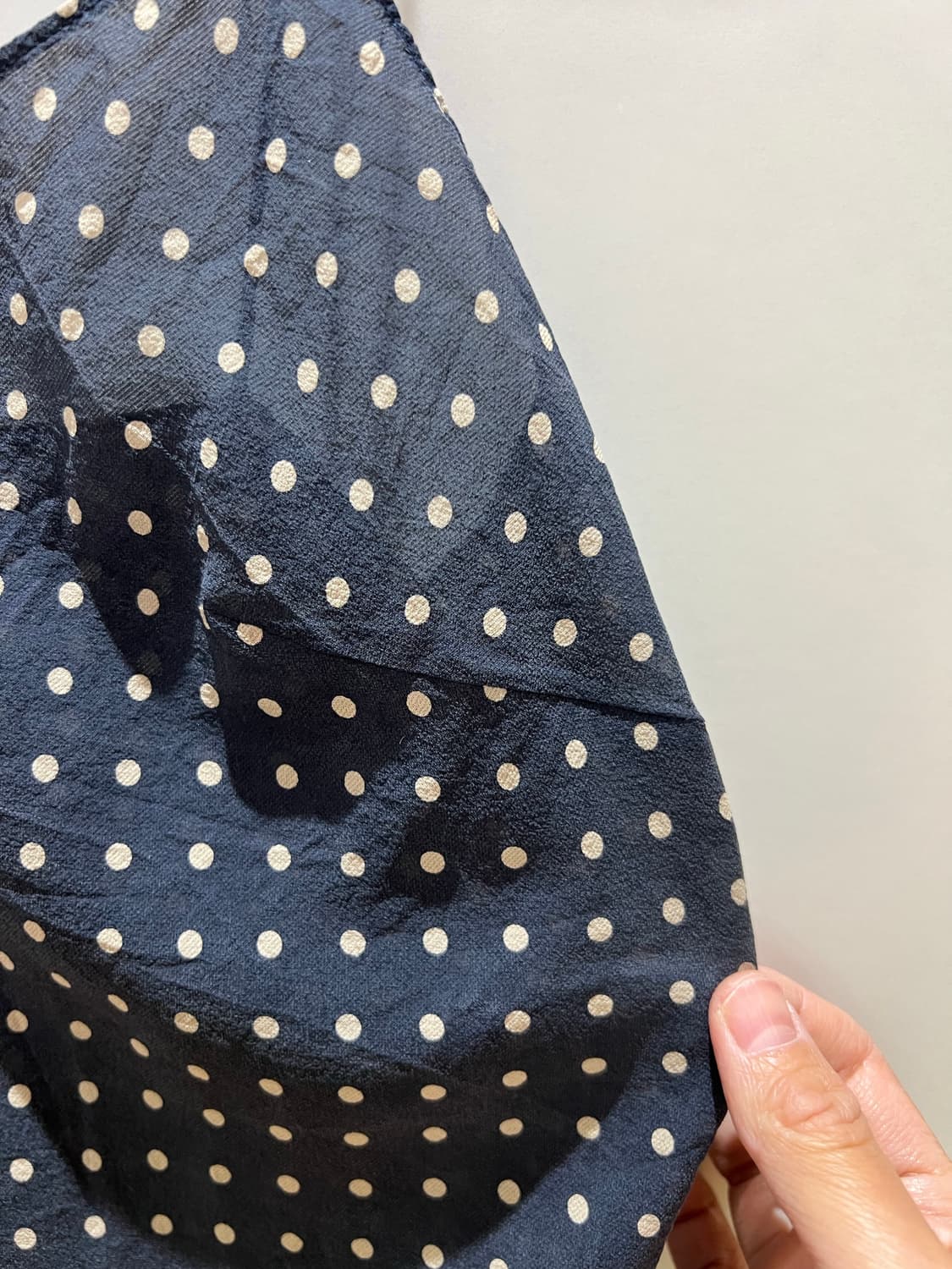 DKNY 100% 실크 도트 캐미솔 상품이미지4