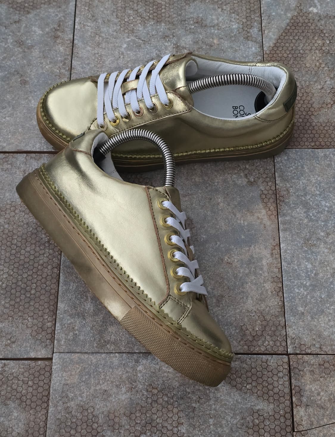 (230)슈콤마보니 메탈릭 골드  상품이미지7