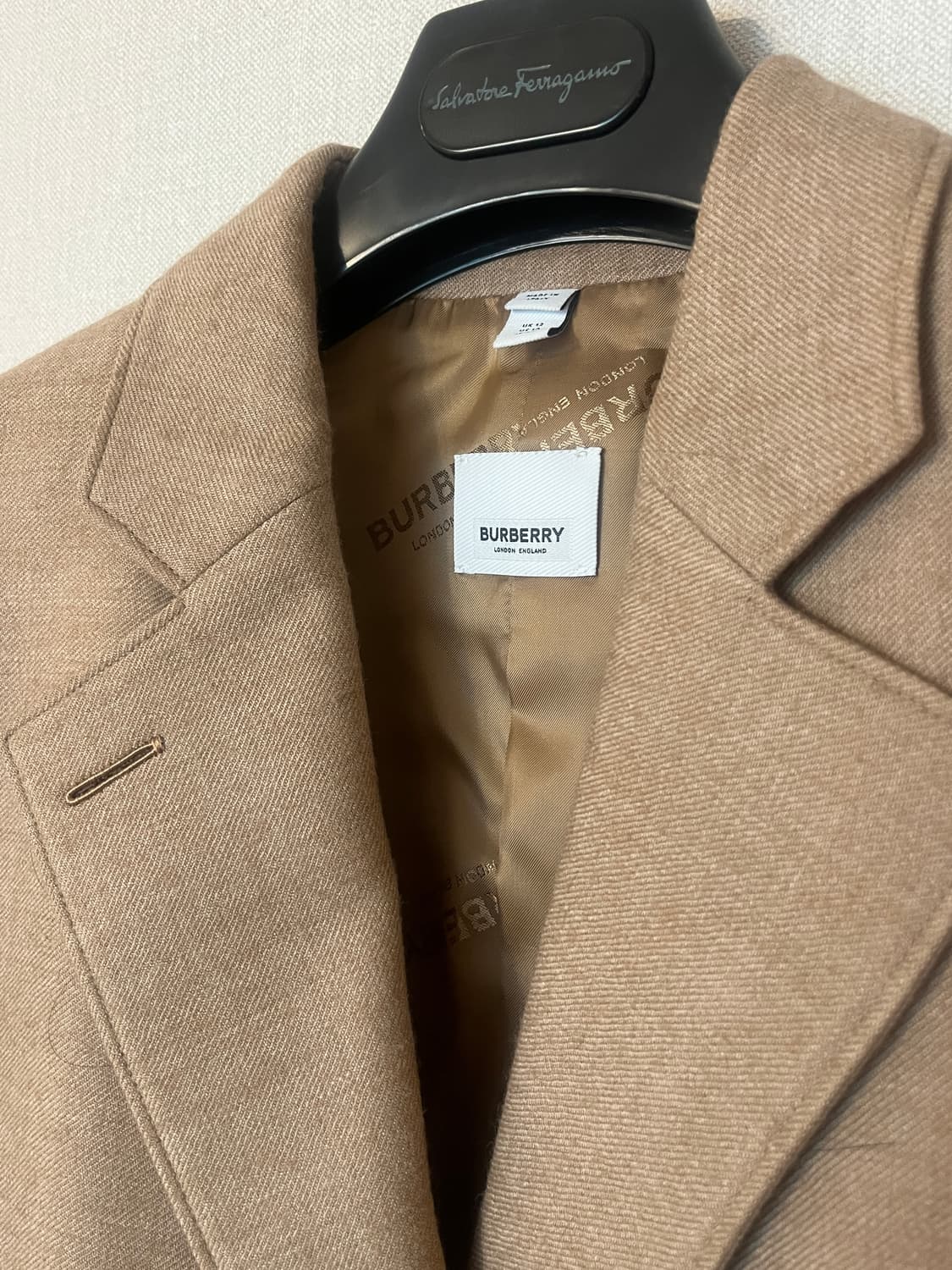 버버리 크롭 기장의 블레이저 자켓 상품이미지4