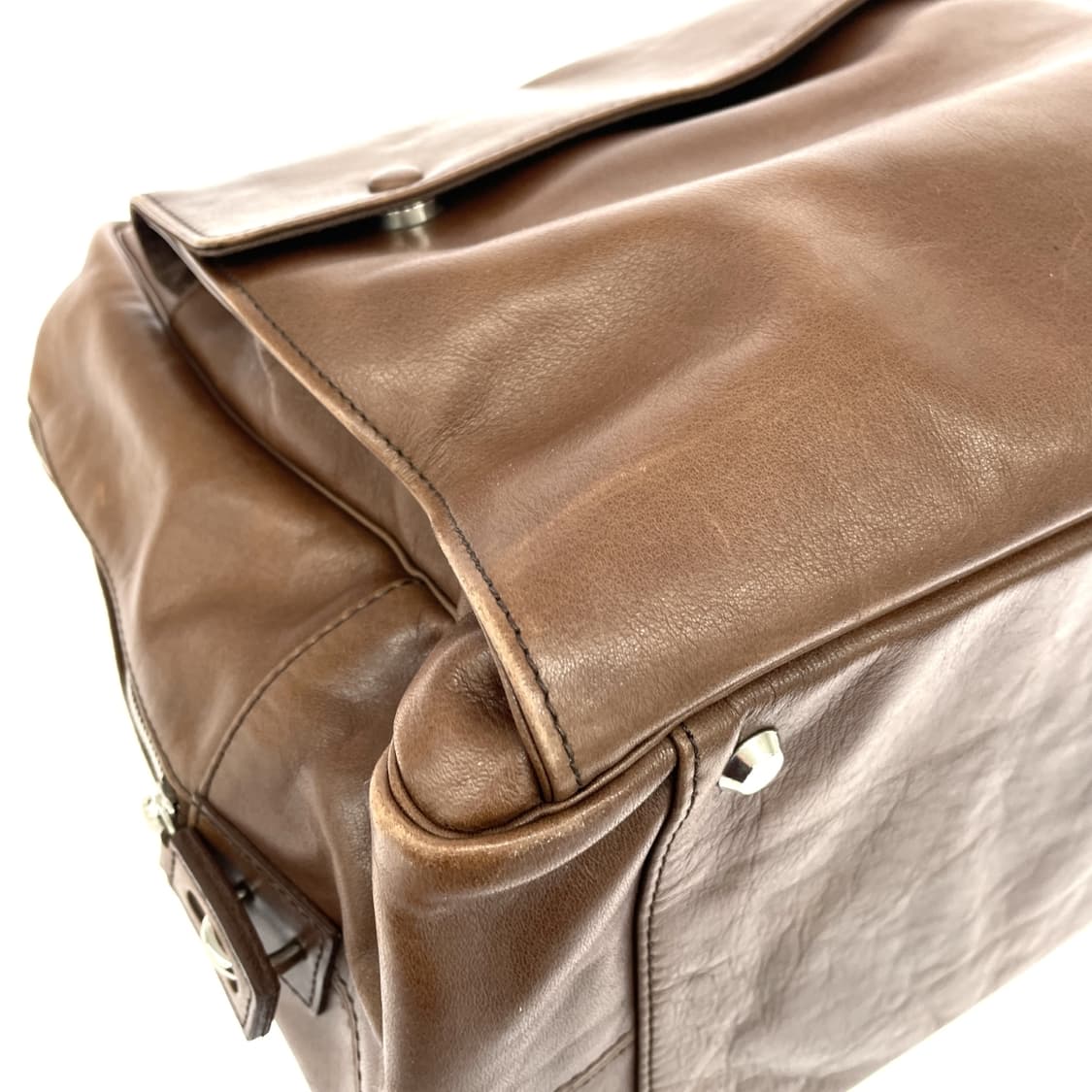 요시다 포터 탄닌 가공 소가죽 보스톤백 상품이미지7