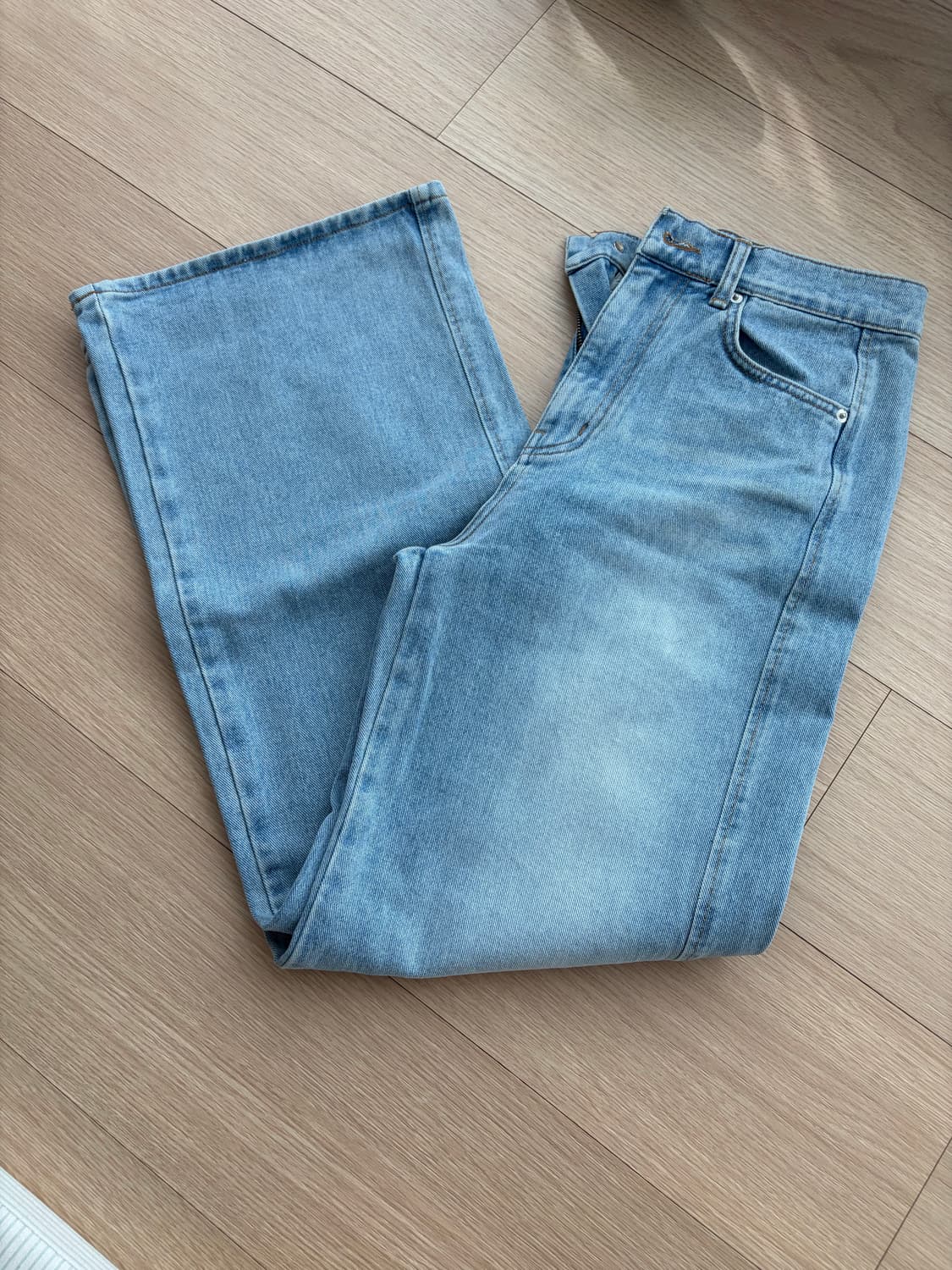 (새상품) the musket 더머스켓 데님 (라이트 블루) 상품이미지1