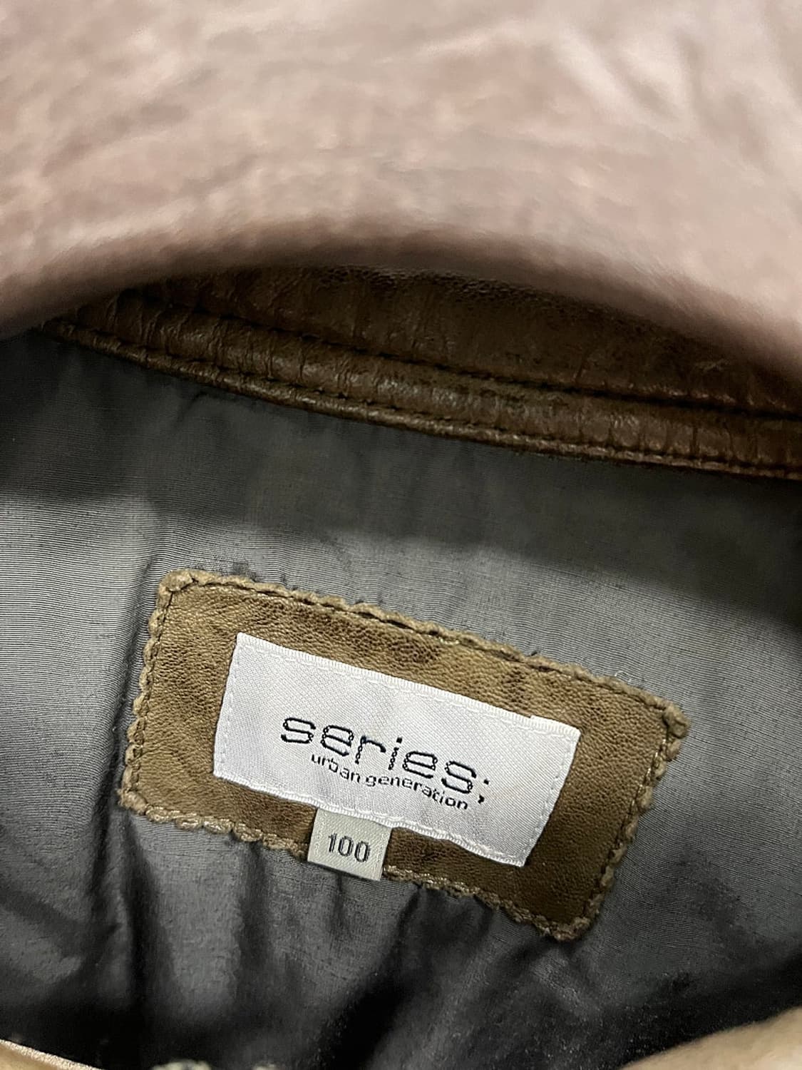 95-100) 시리즈 베지터블 가죽자켓  상품이미지8