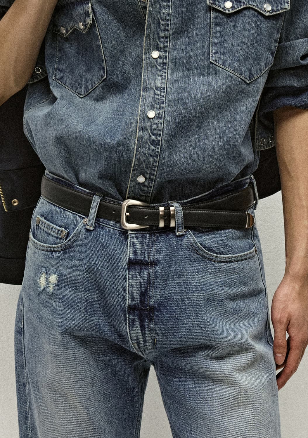 세비지 savage 110 레더 벨트 상품이미지2