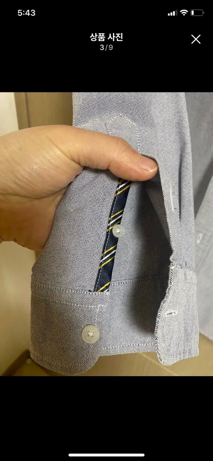 [Mr. VAN] 미스터 반 옥스포드 아이비 셔츠 L사이즈 상품이미지3