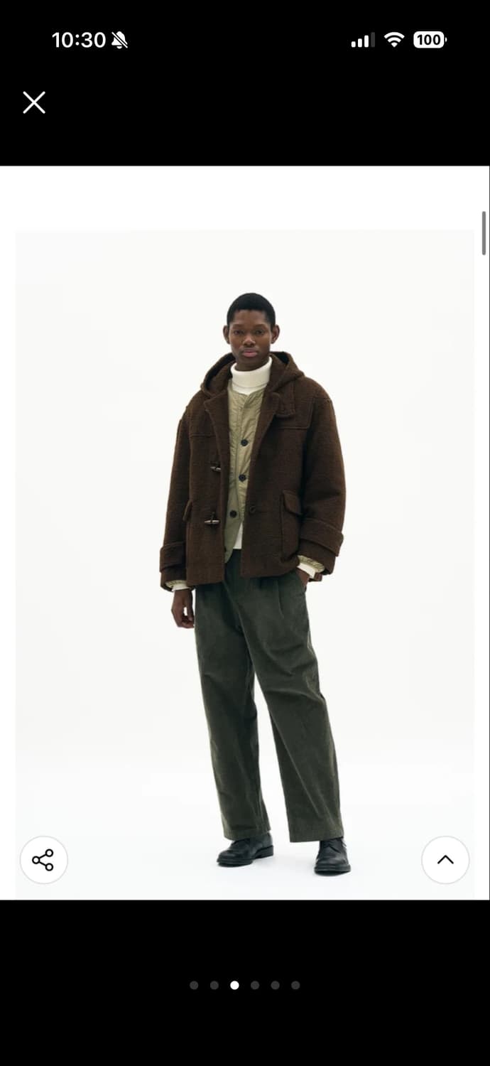 파르티멘토 플리스 코트 상품이미지2