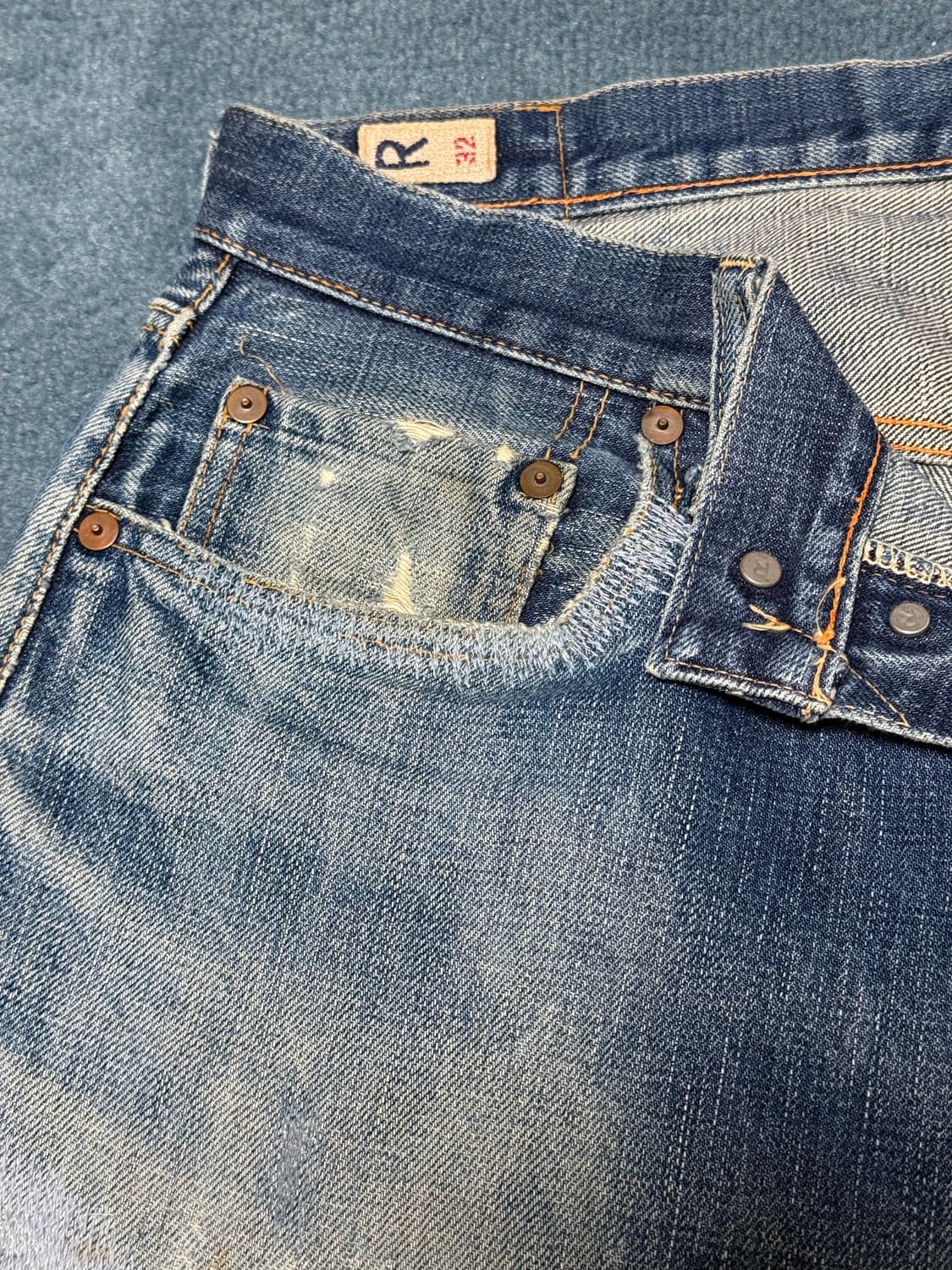 45rpm 워시드 데님 상품이미지3