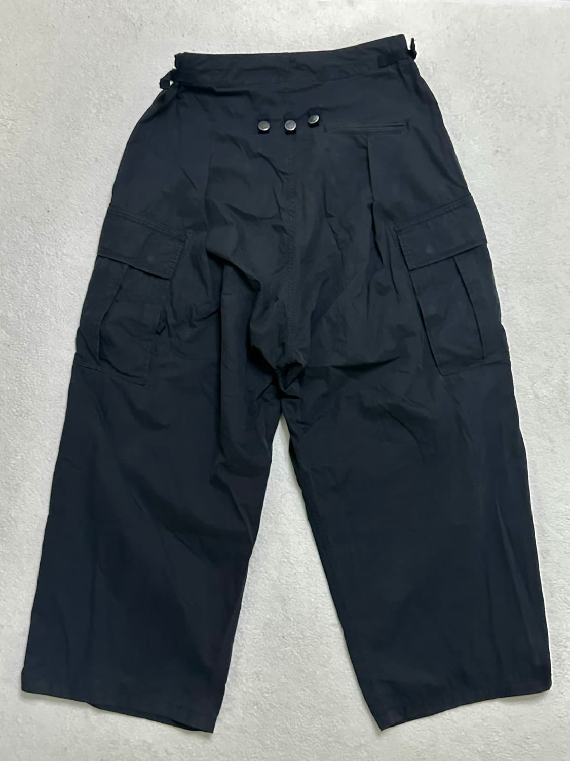 캐피탈 립스탑 점보 카고 팬츠 블랙 1사이즈 상품이미지5