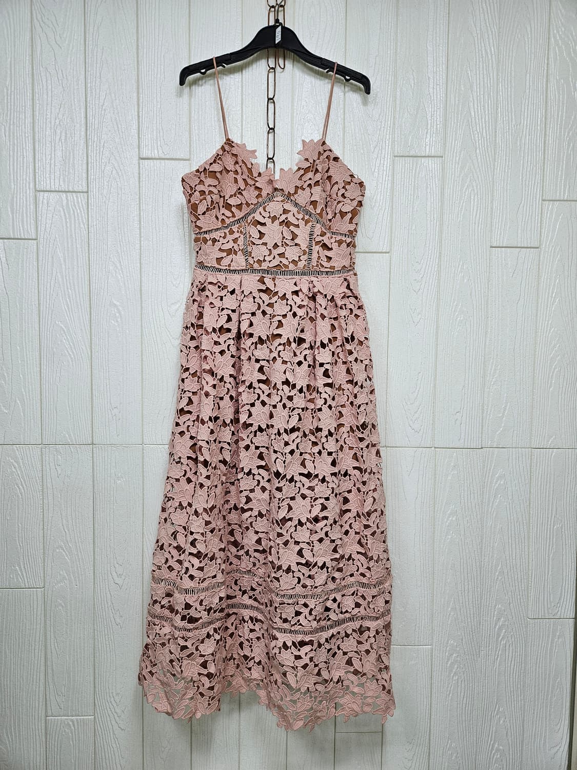 레이스뷔스티에 롱원피스 상품이미지1