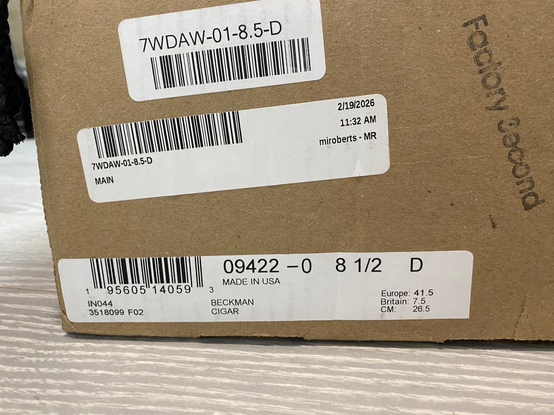 레드윙 벡맨 9422 시가 265 (8.5D) 상품이미지9