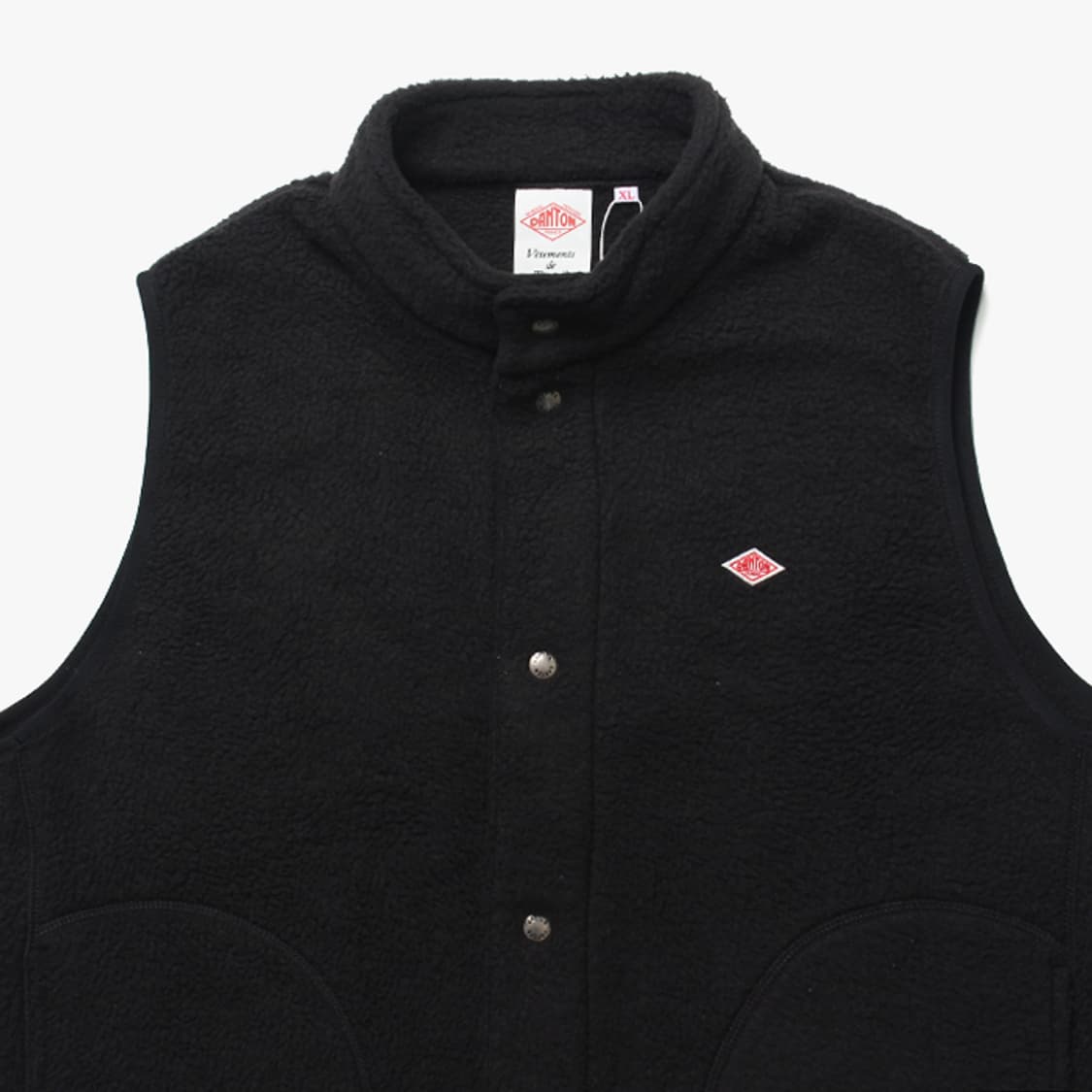 DANTON "Black Fleece Vest" 상품이미지2