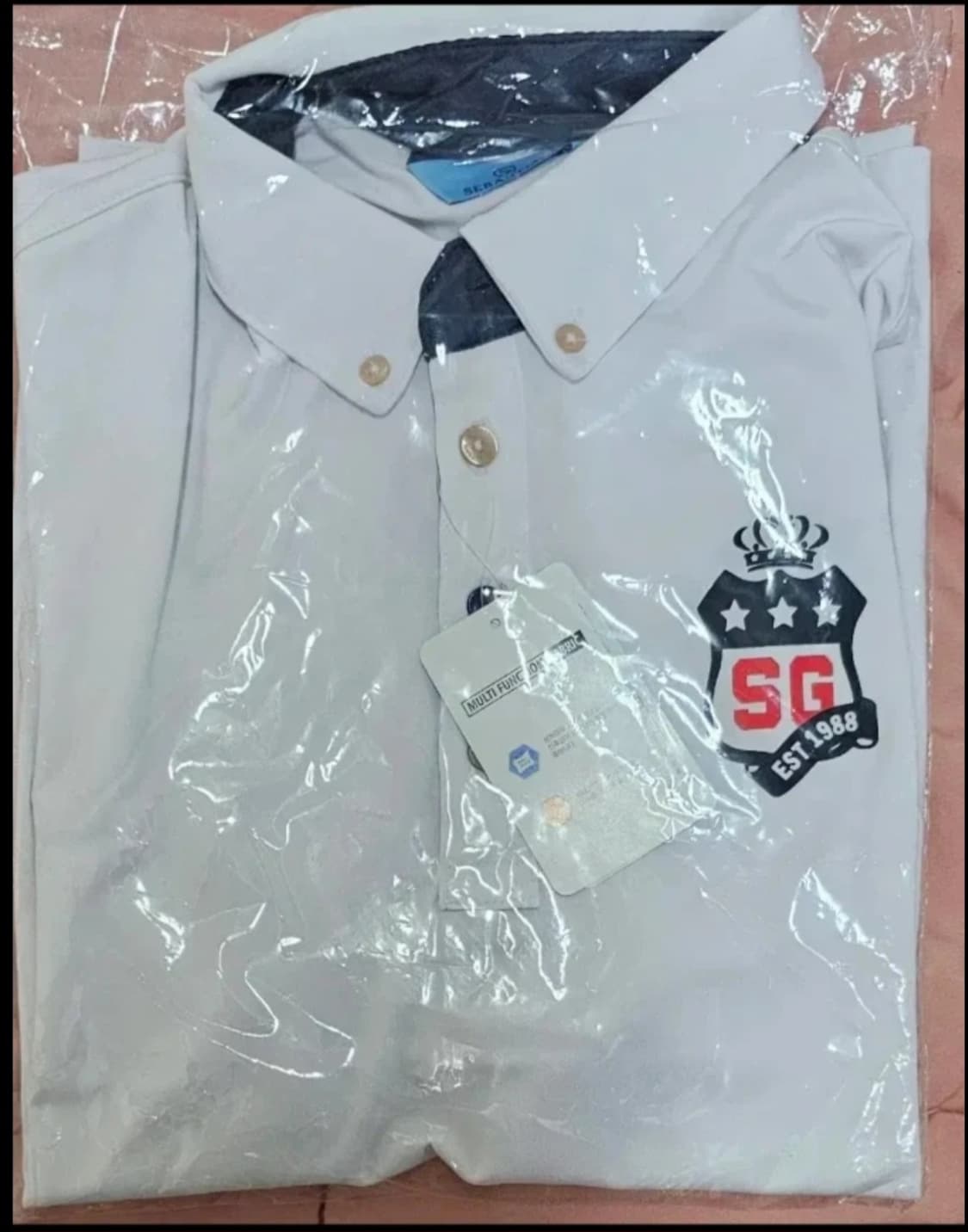 세바스찬골프웨어기능성 반팔카라티셔츠 95새상품 상품이미지3