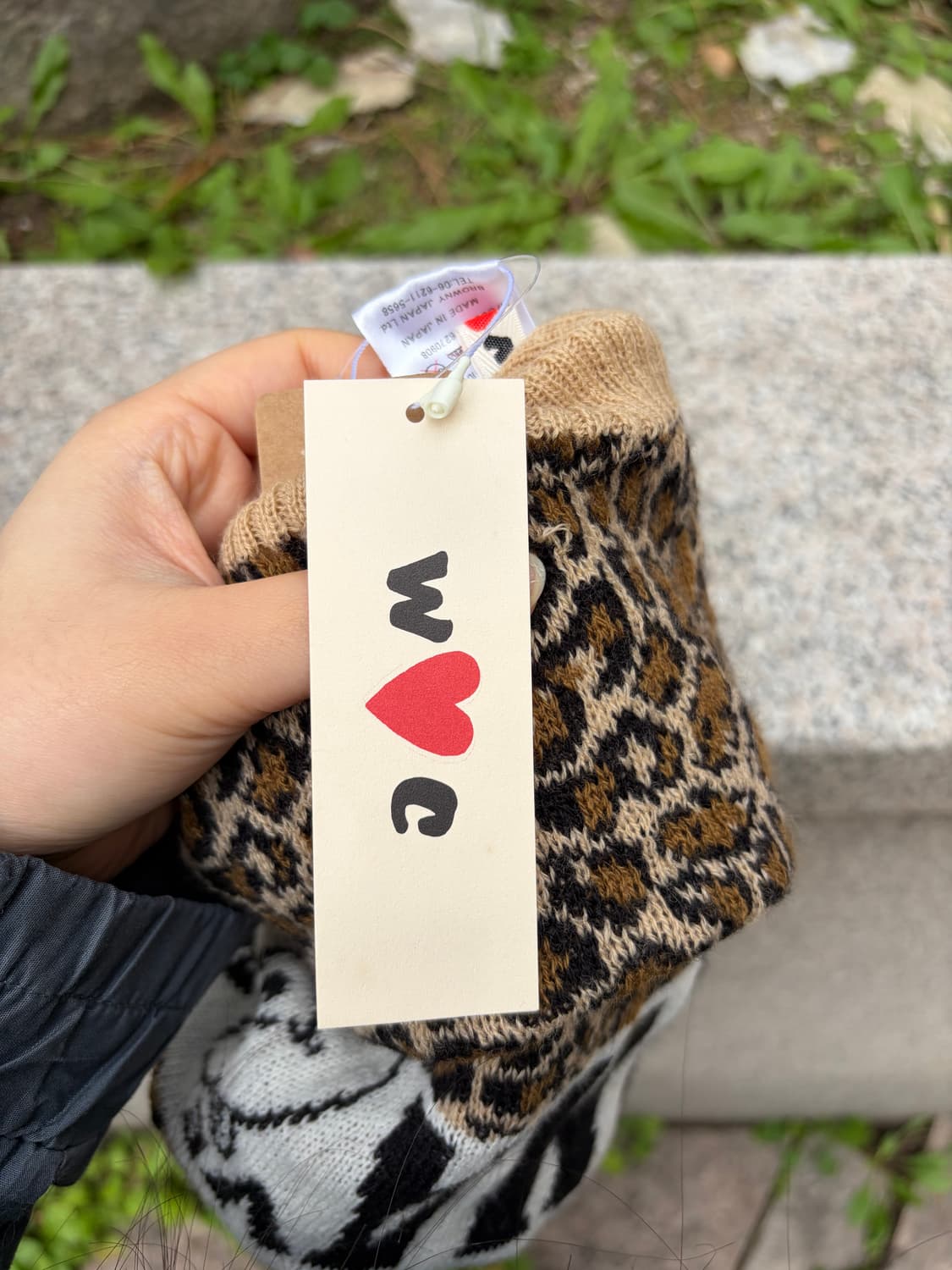 (deadstock) Vtg 빈티지 레오파드 울 비니 (Japan) 상품이미지7